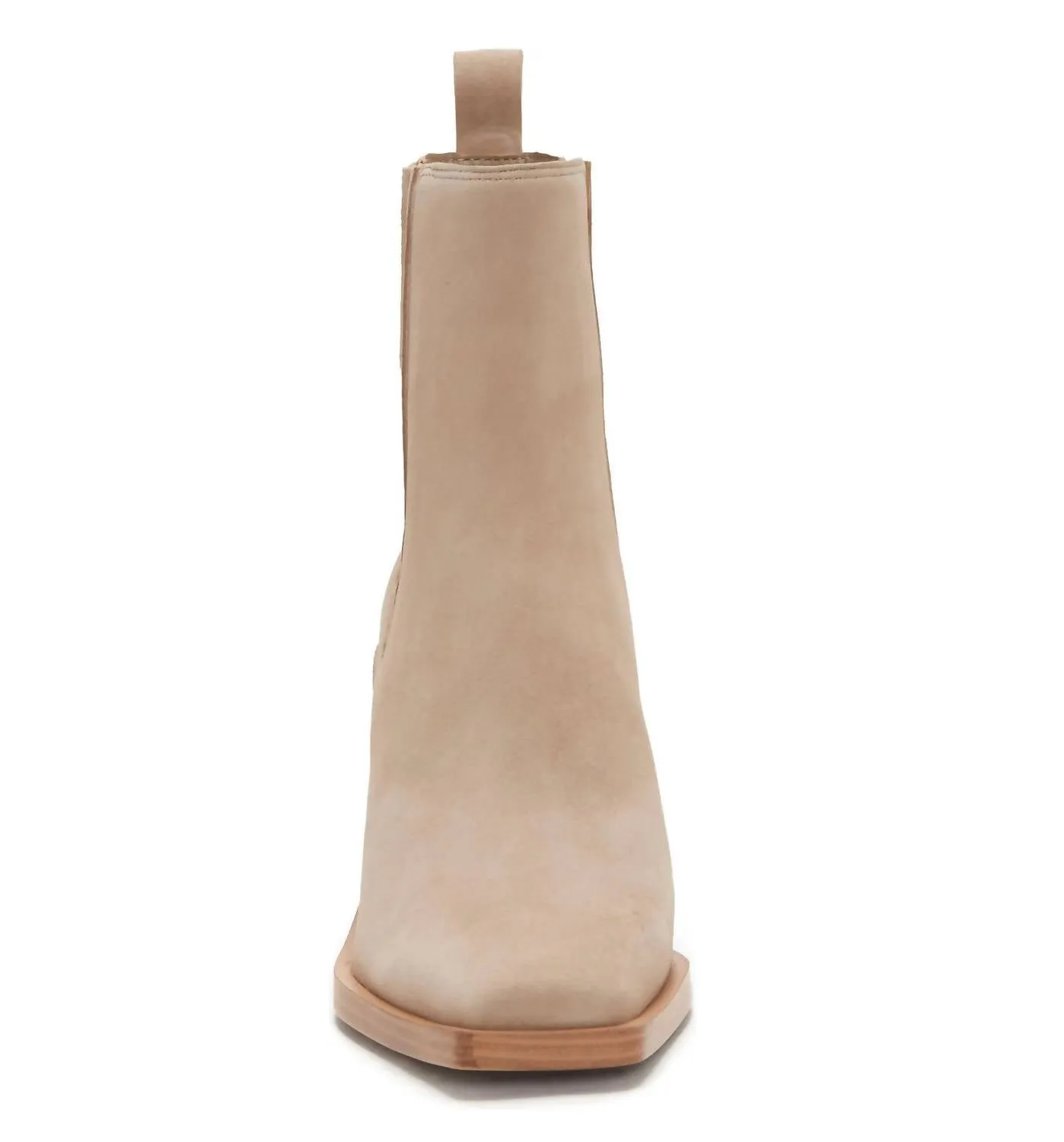 Ackella Bootie In Truffle Taupe Suede