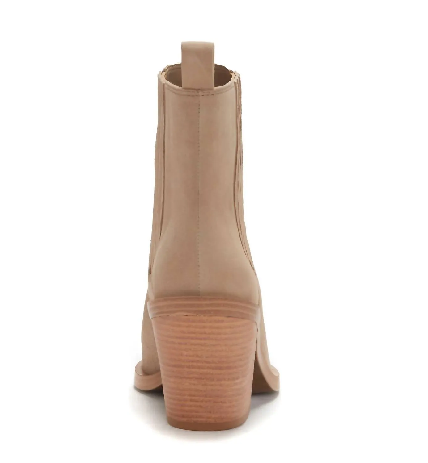 Ackella Bootie In Truffle Taupe Suede
