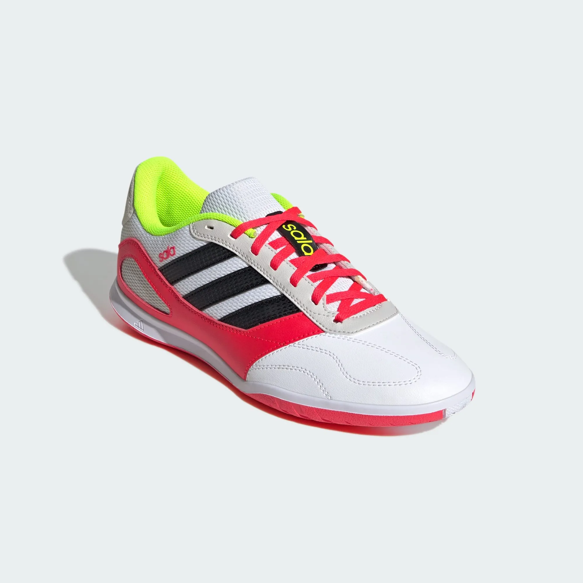 ADIDAS MEN'S SUPER SALA III WHITE/BLACK FOOTBALL BOOTS