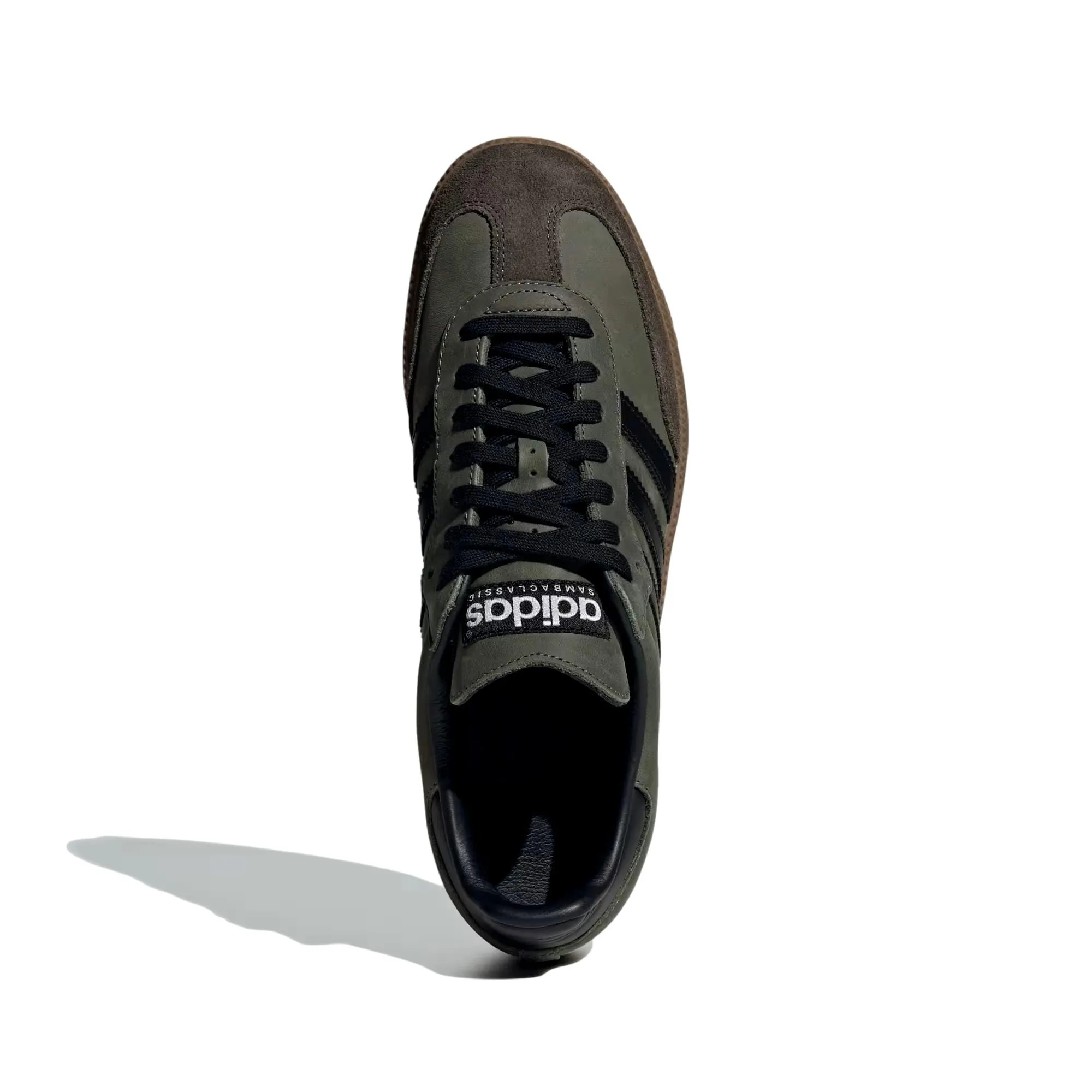 Adidas Samba OG Green/Core Black/Brown Desert  IE9163 Men's
