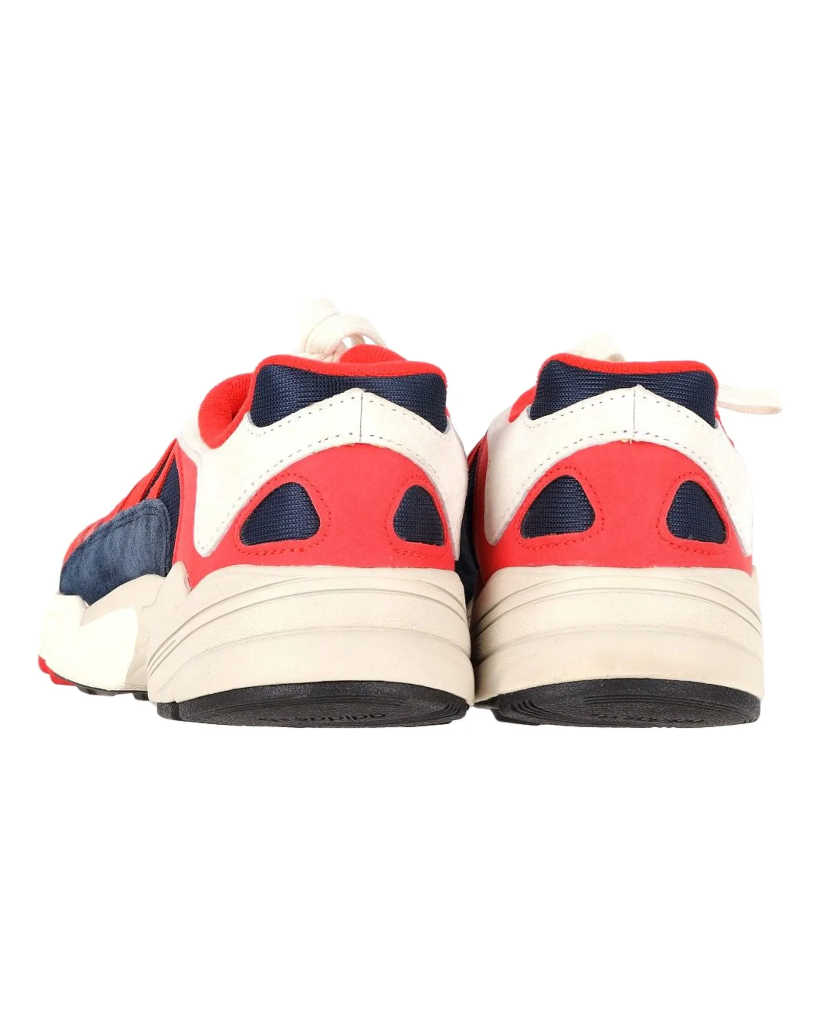 Adidas Yung-1 Sneakers in Red Suede