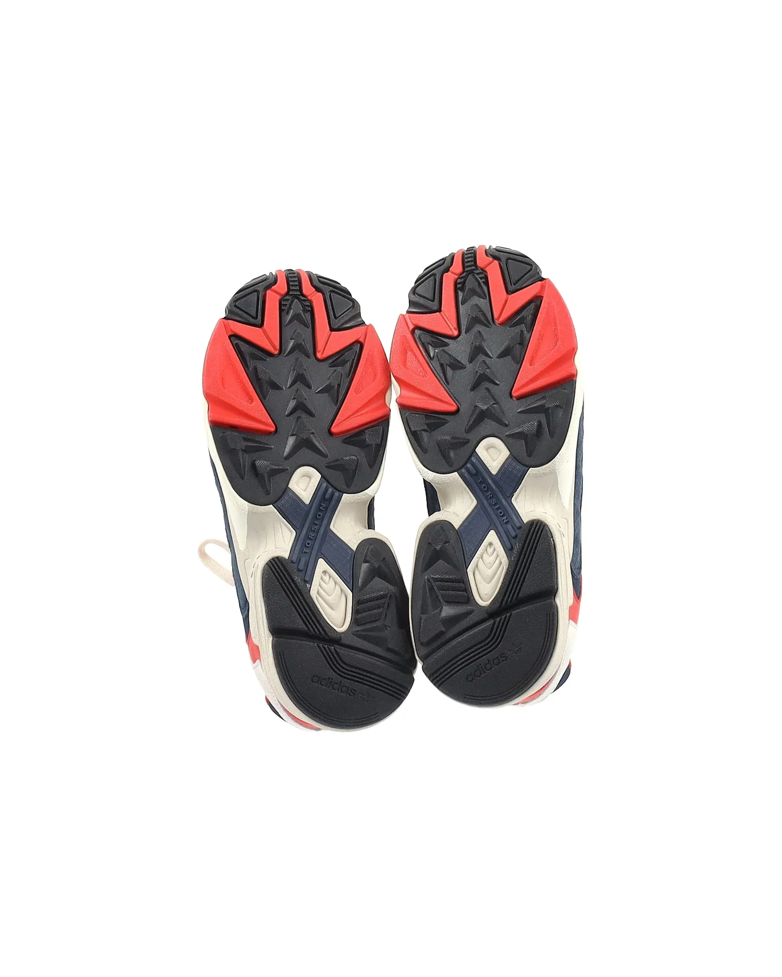 Adidas Yung-1 Sneakers in Red Suede