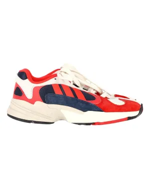 Adidas Yung-1 Sneakers in Red Suede