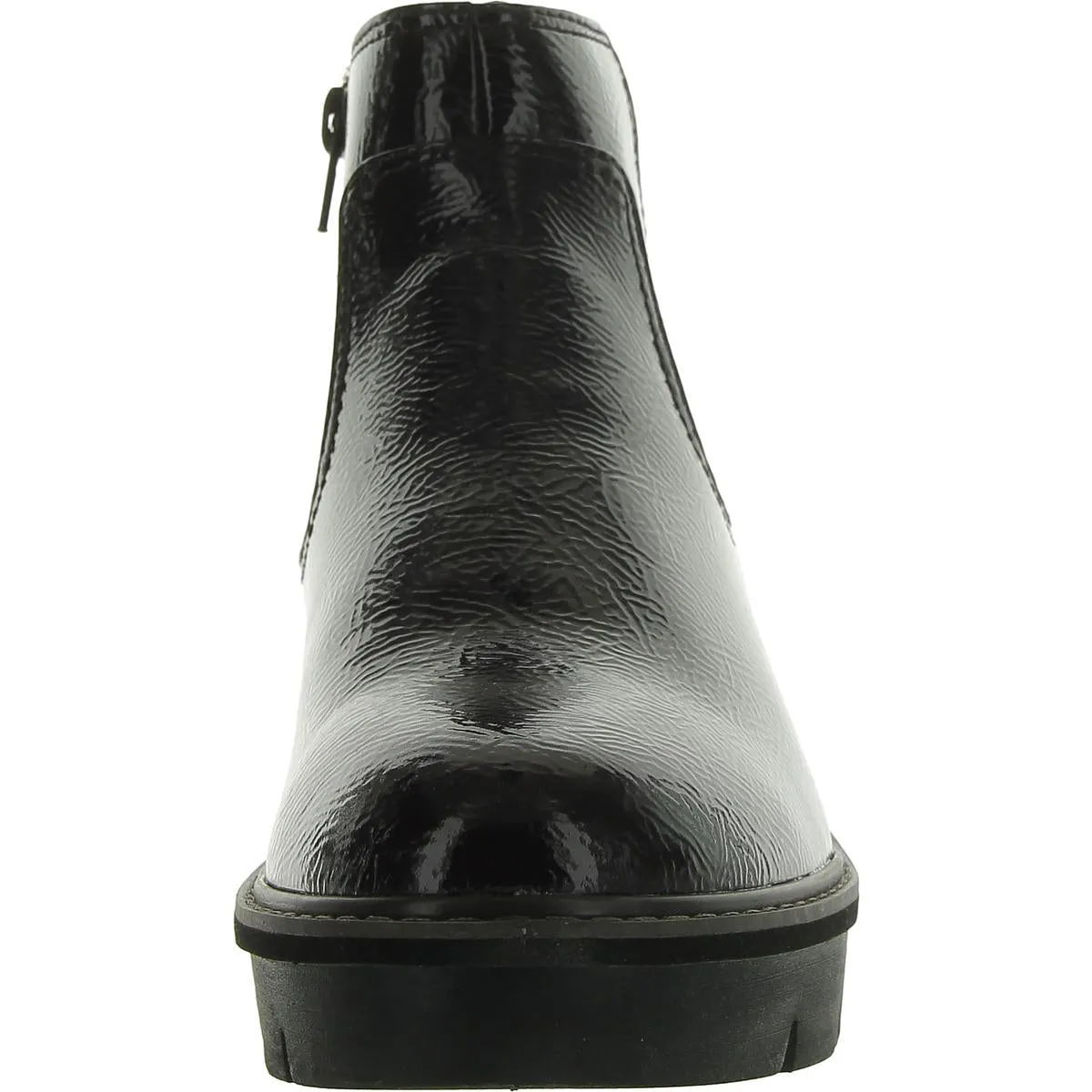 AIRABELL STYLE Womens Faux Leather Wedge Ankle Boots