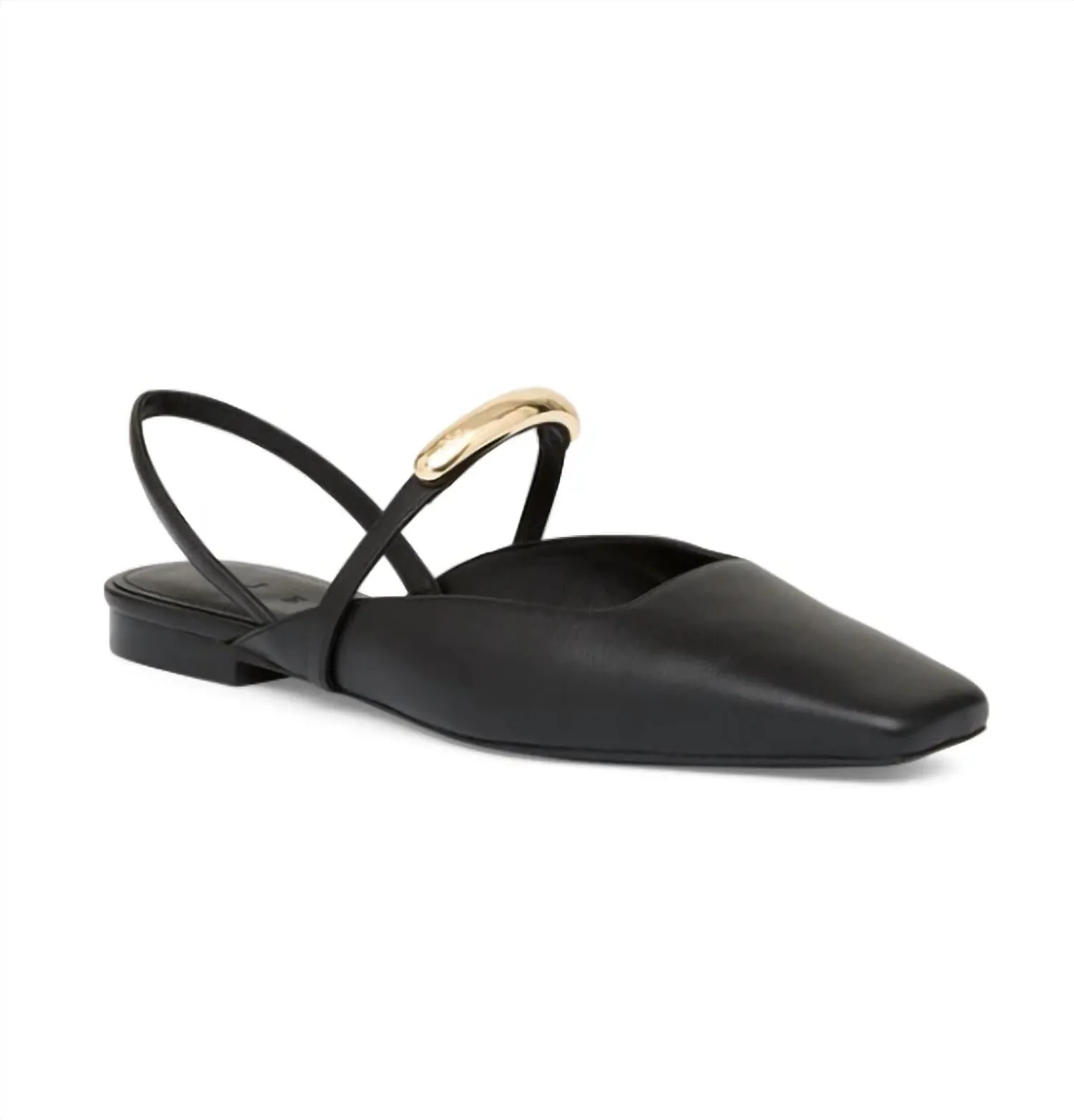 Alcove Crescent Slipper In Black