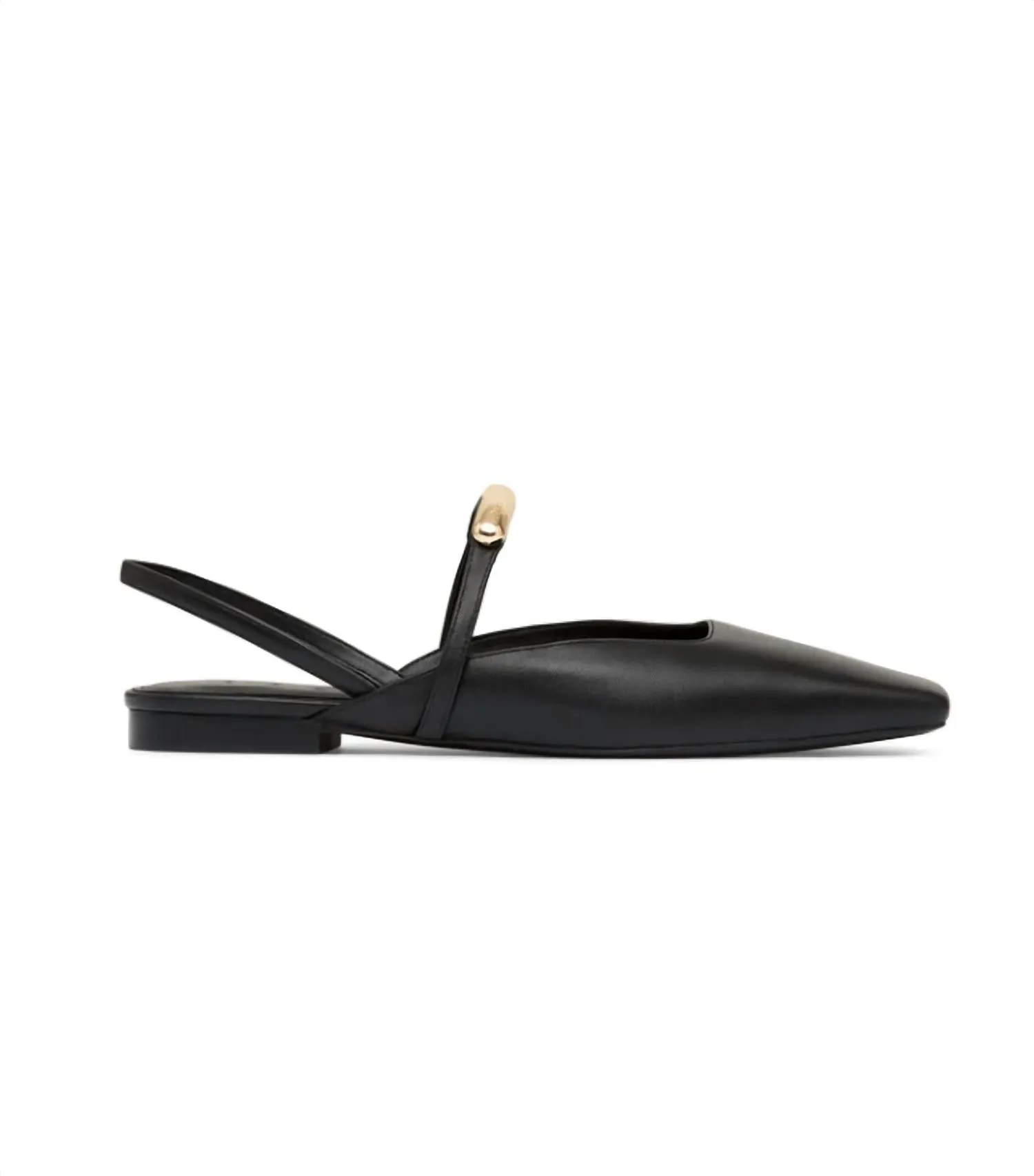 Alcove Crescent Slipper In Black