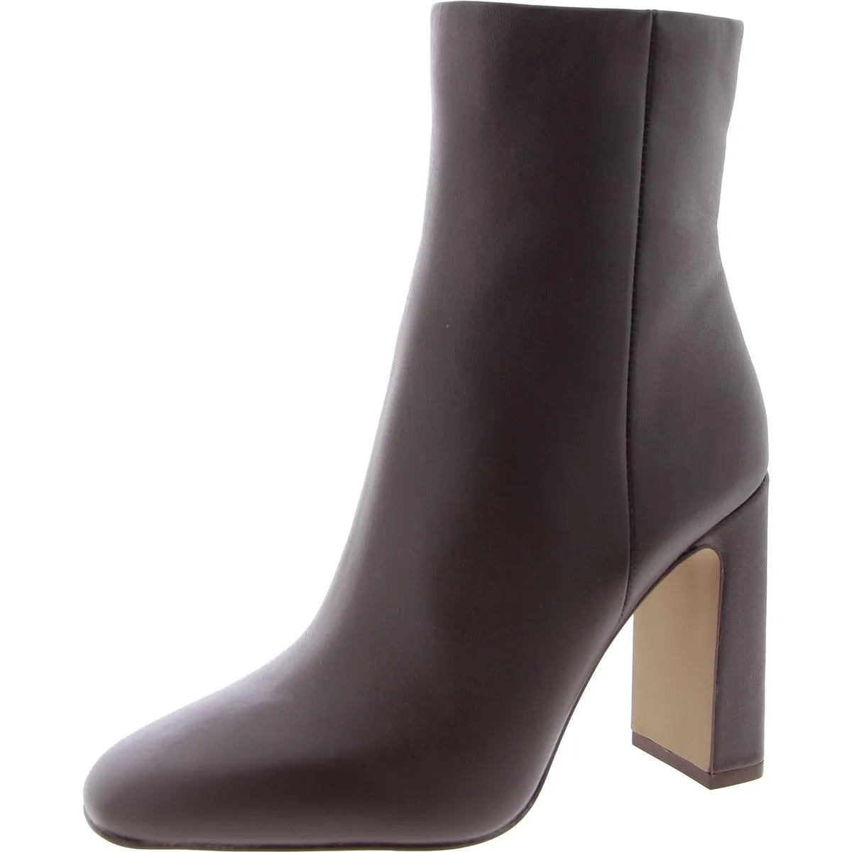 Allison Womens Pointed Toe Leather Mid-Calf Boots