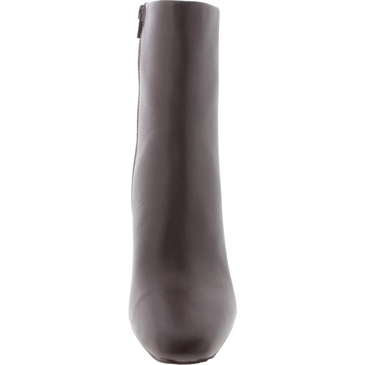 Allison Womens Pointed Toe Leather Mid-Calf Boots