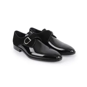 Alpine Patent Leather Single Monk Dress Shoes