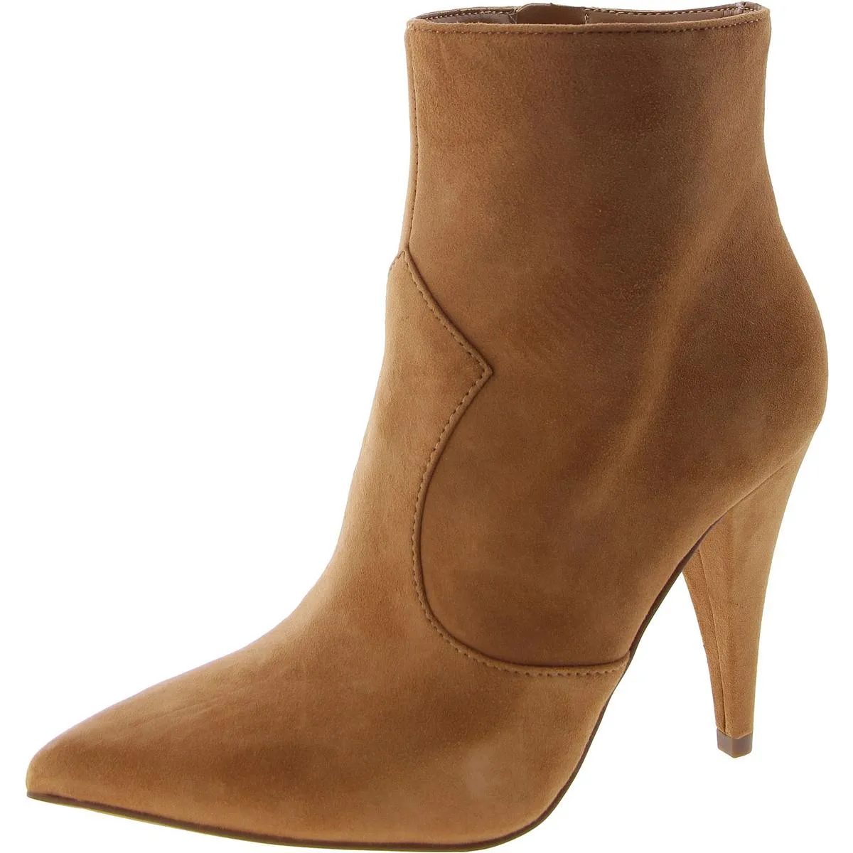 Azentela Womens Padded Insole Pointed Toe Booties