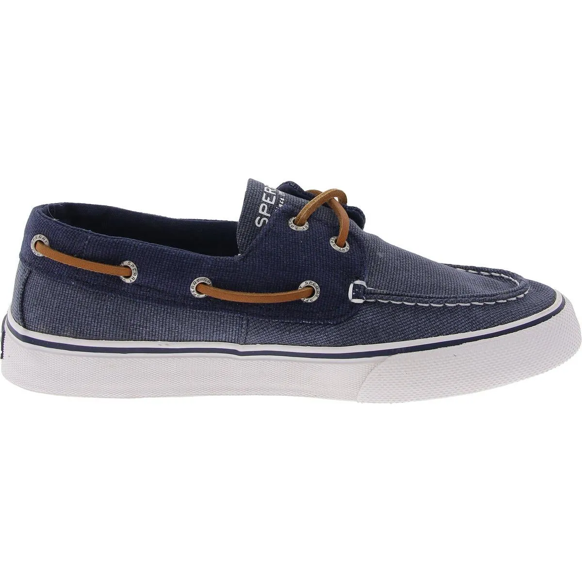 Bahama Waxy Canvas Mens Lace-Up Canvas Casual And Fashion Sneakers