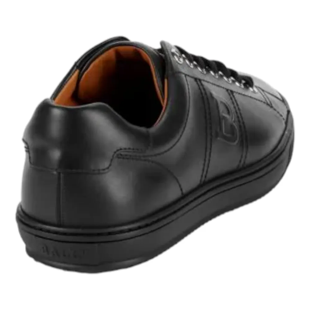 Bally Orivel Men's 6240301 Black Leather Sneaker