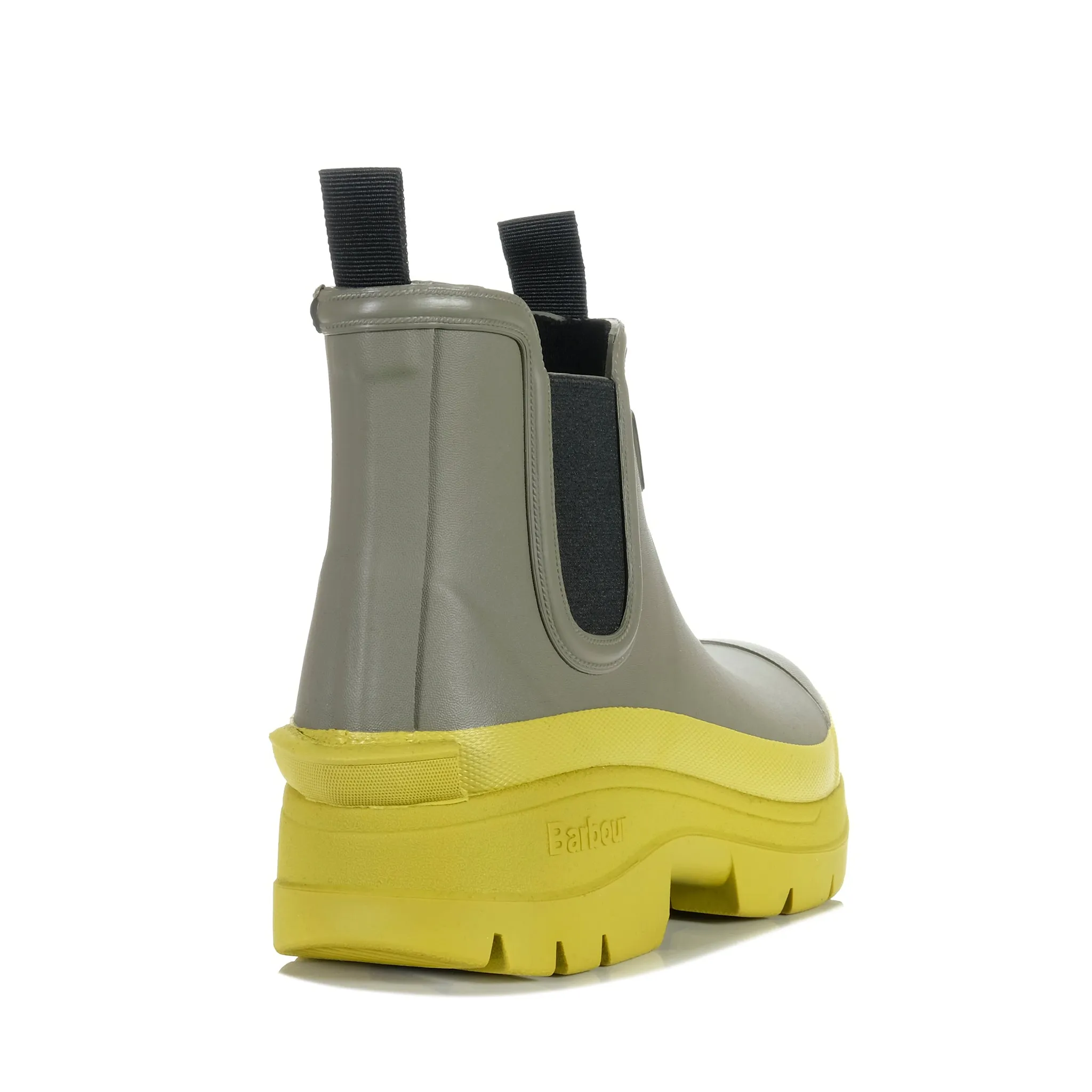 Barbour Nimbus Chelsea Wellingtons Dusky Green/Limeade