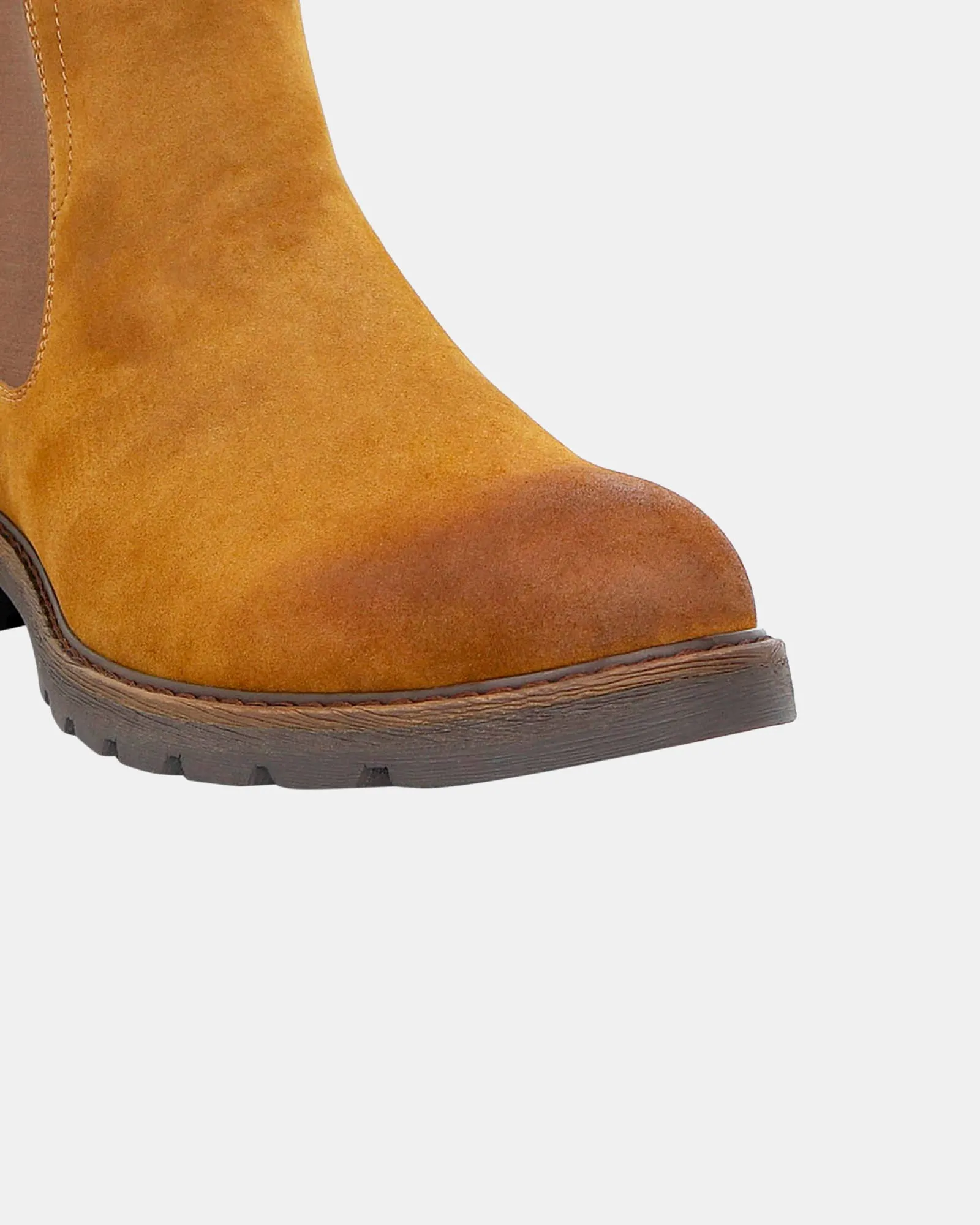 Baymax Tan Suede