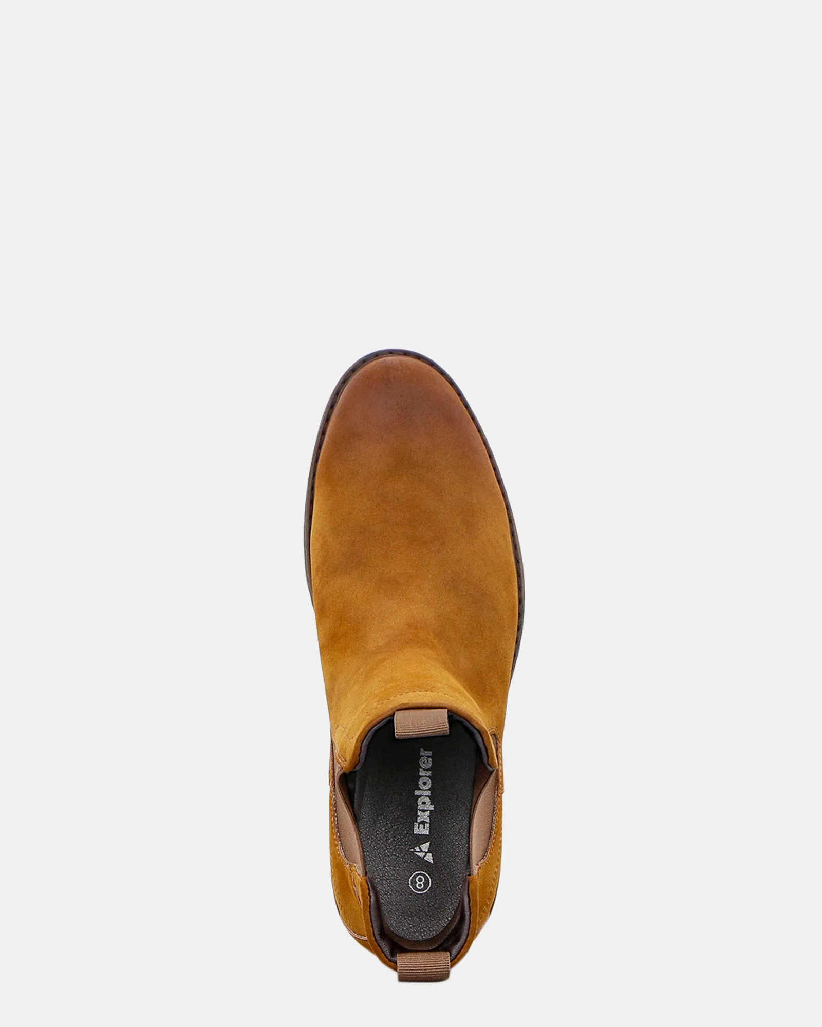 Baymax Tan Suede