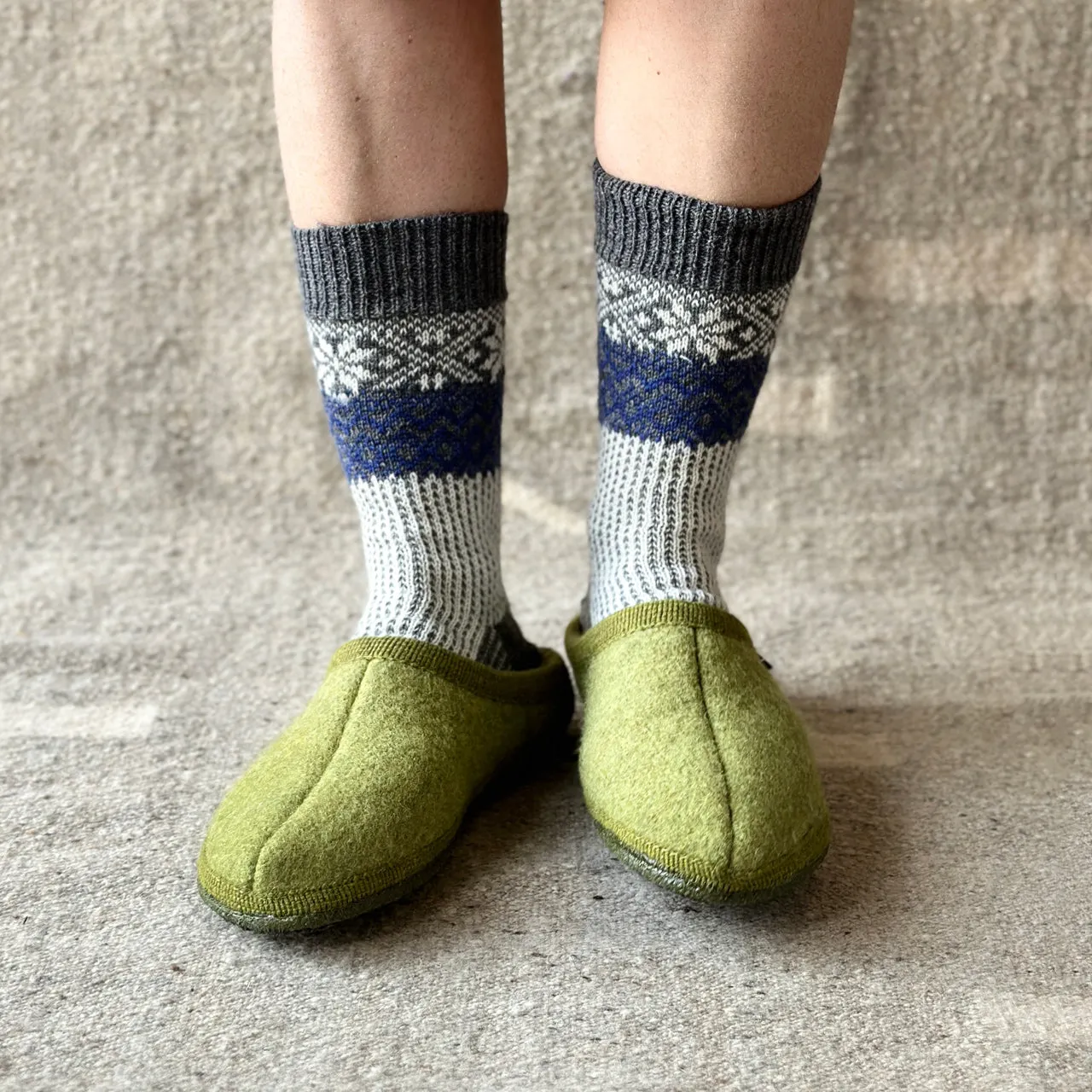 Boiled Wool Slippers - Alaska - Alpine AW24 (Adults 36-46)