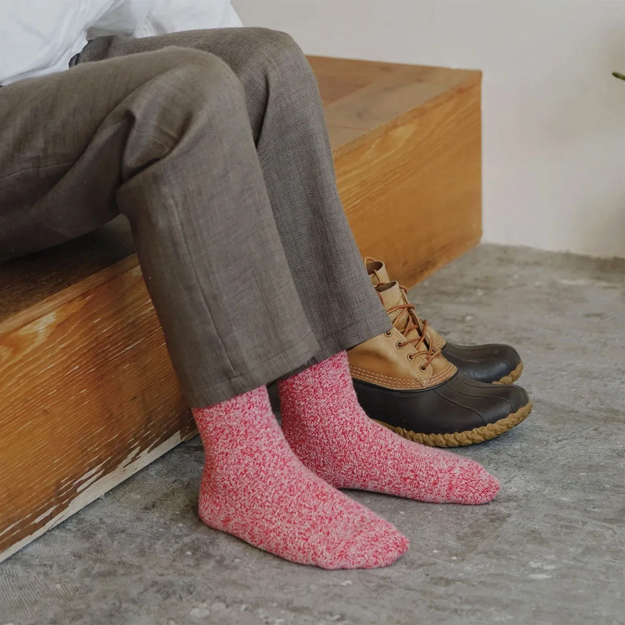 Boot Socks -  Recycled Wool/Cotton (Adults) *Returning Soon