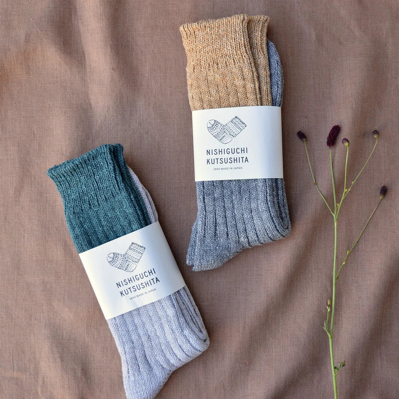 Boston Slab Socks -  Wool/Cotton (Adults) *Returning Soon