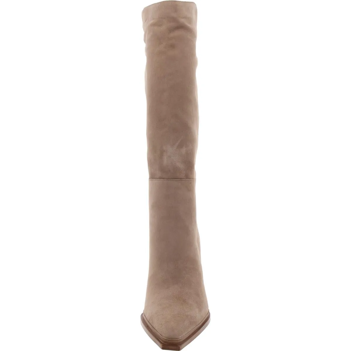 Bronty Womens Suede Pull On Knee-High Boots