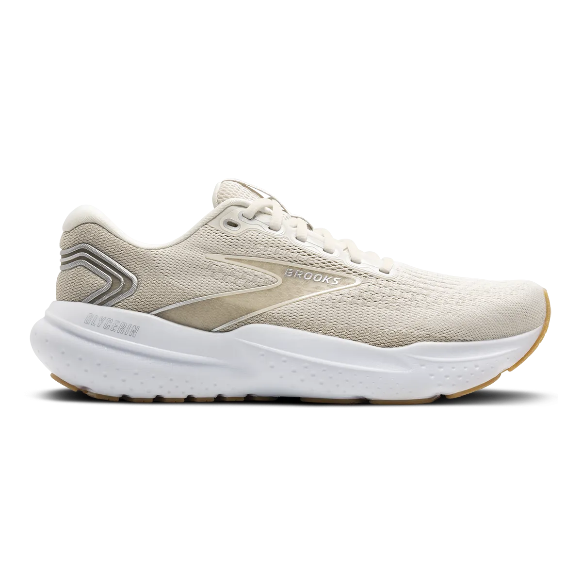 Brooks Glycerin 21 - Khaki - Silver - White