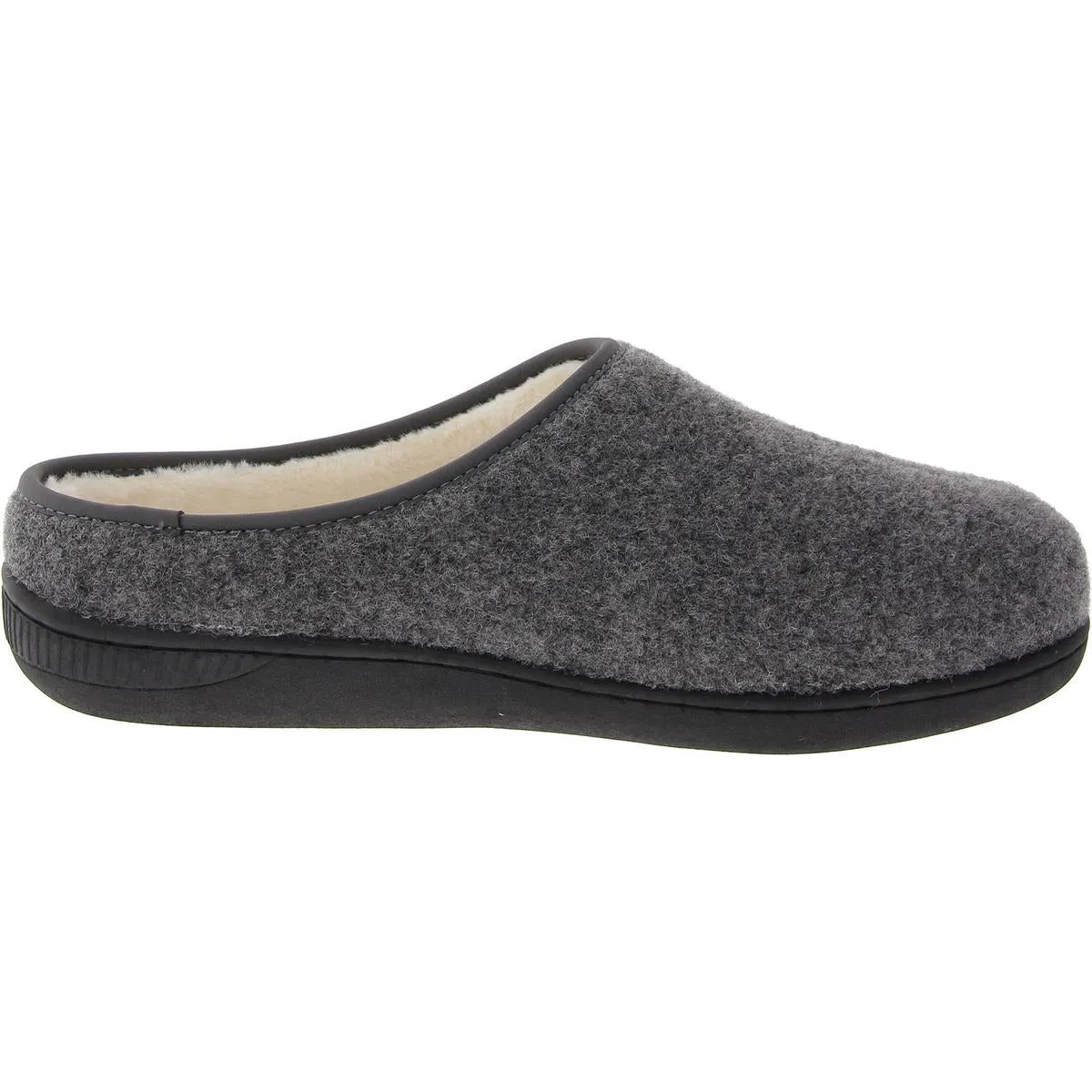 Carol Womens Faux Fur Manmade Slide Slippers