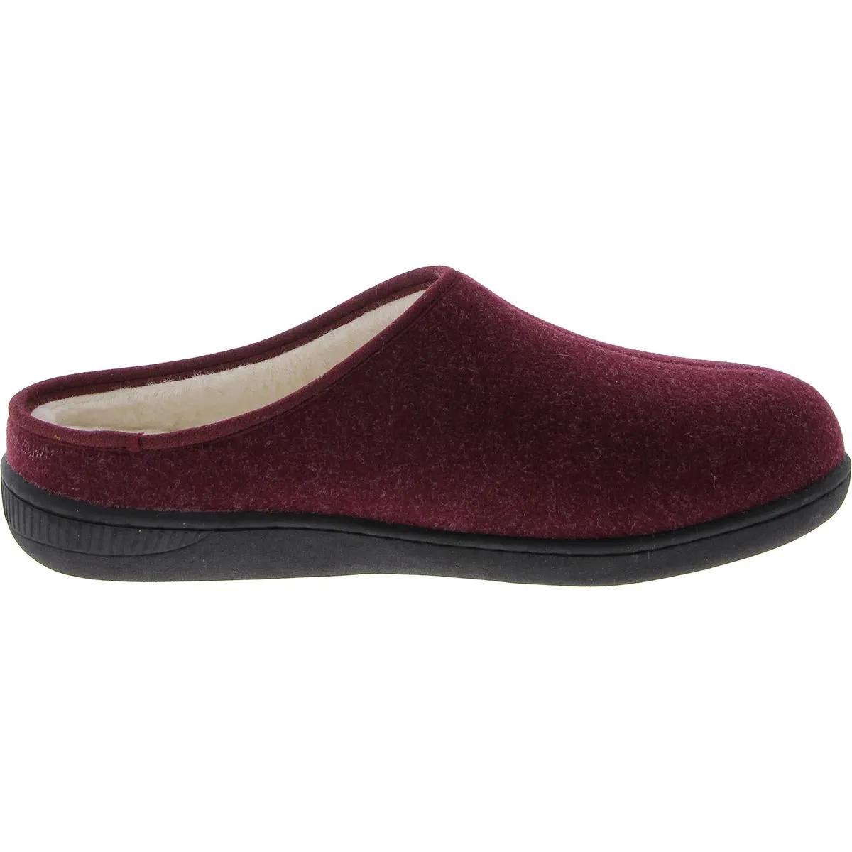 Carol Womens Faux Fur Manmade Slide Slippers