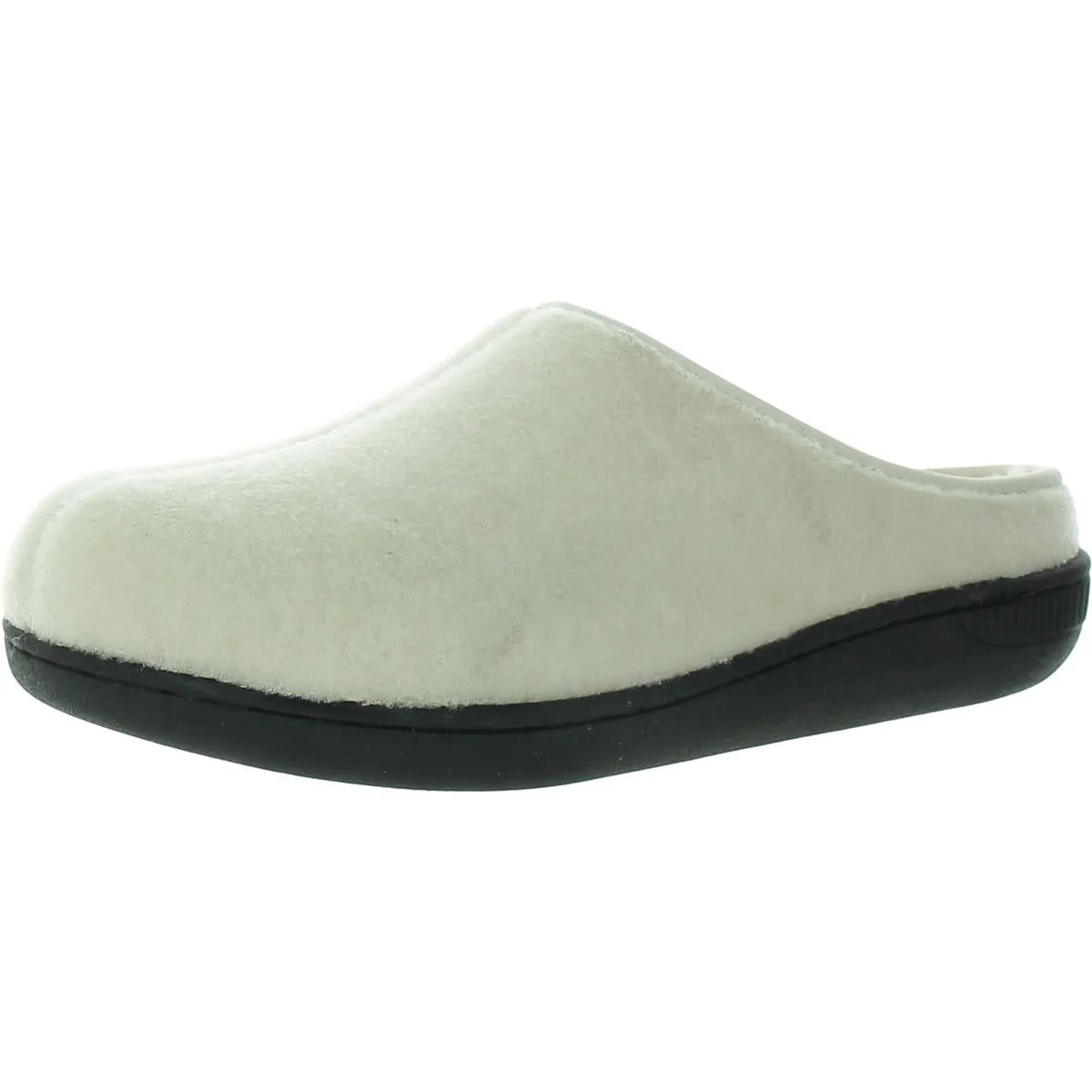 Carol Womens Faux Fur Manmade Slide Slippers