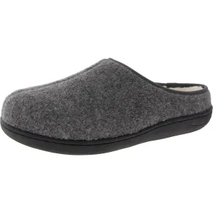 Carol Womens Faux Fur Manmade Slide Slippers