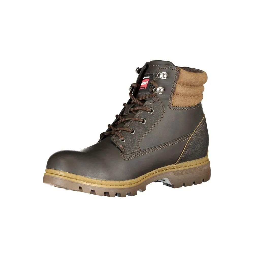 Carrera Elegant  Lace-Up Boots with Contrast Men's Details