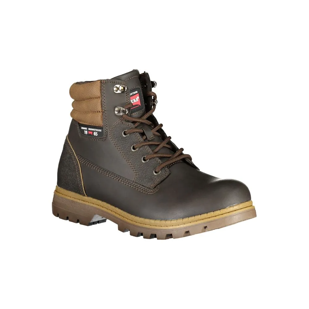 Carrera Elegant  Lace-Up Boots with Contrast Men's Details