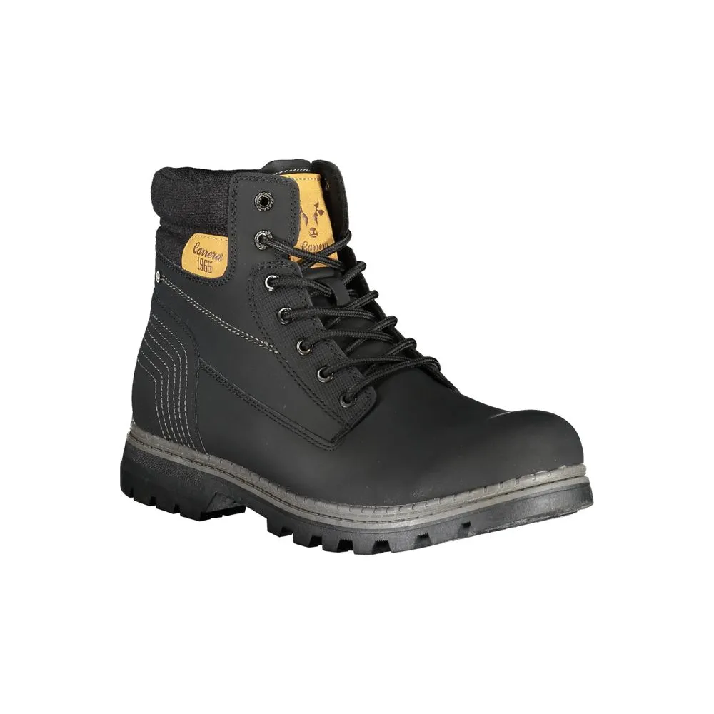 Carrera Sleek  Laced Boots with Contrast Men's Accents