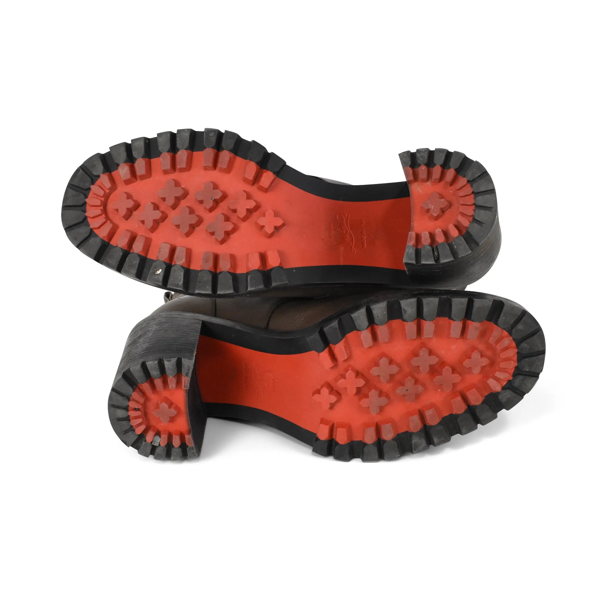 Christian Louboutin 'En Hiver' Combat Boots - Women's 39.5