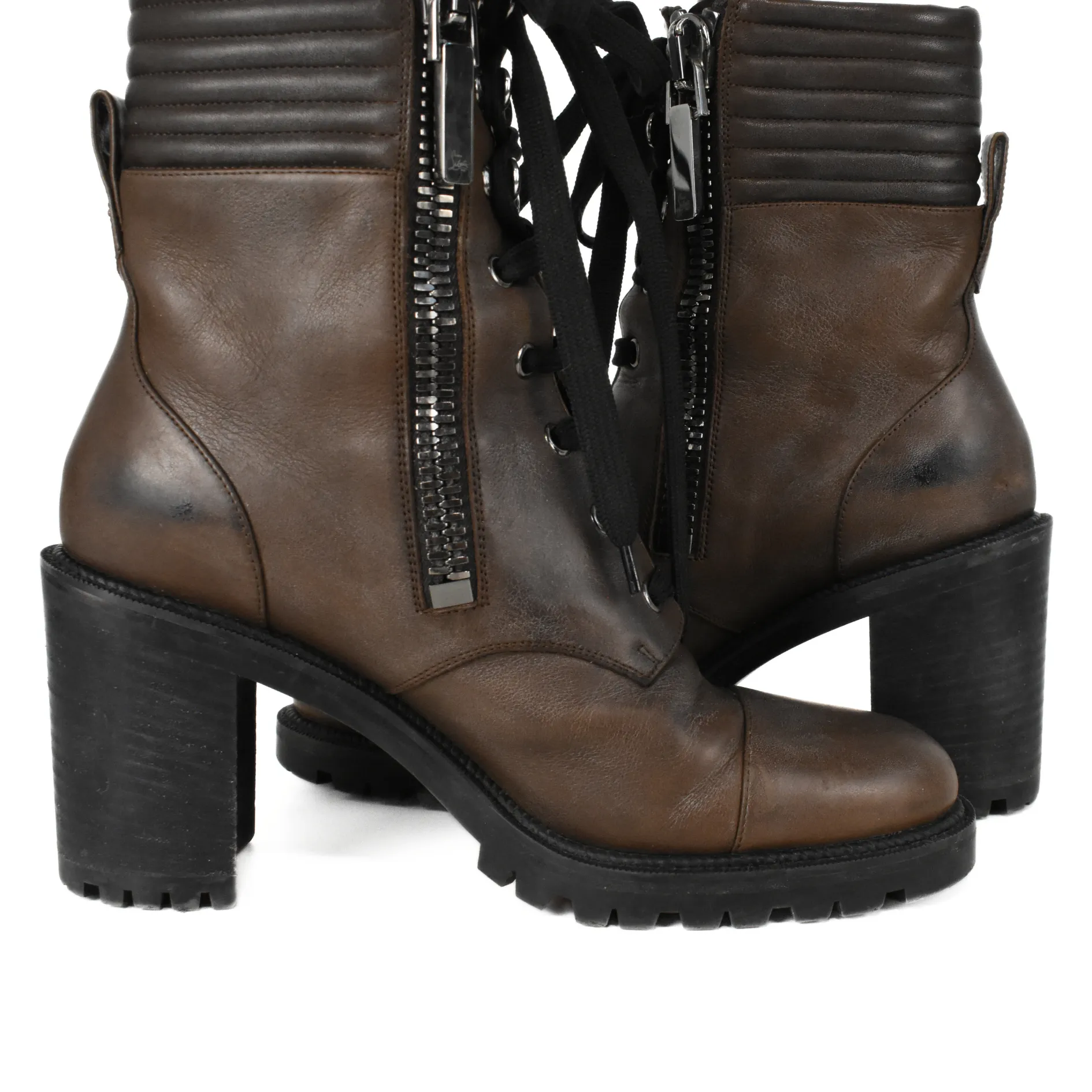 Christian Louboutin 'En Hiver' Combat Boots - Women's 39.5