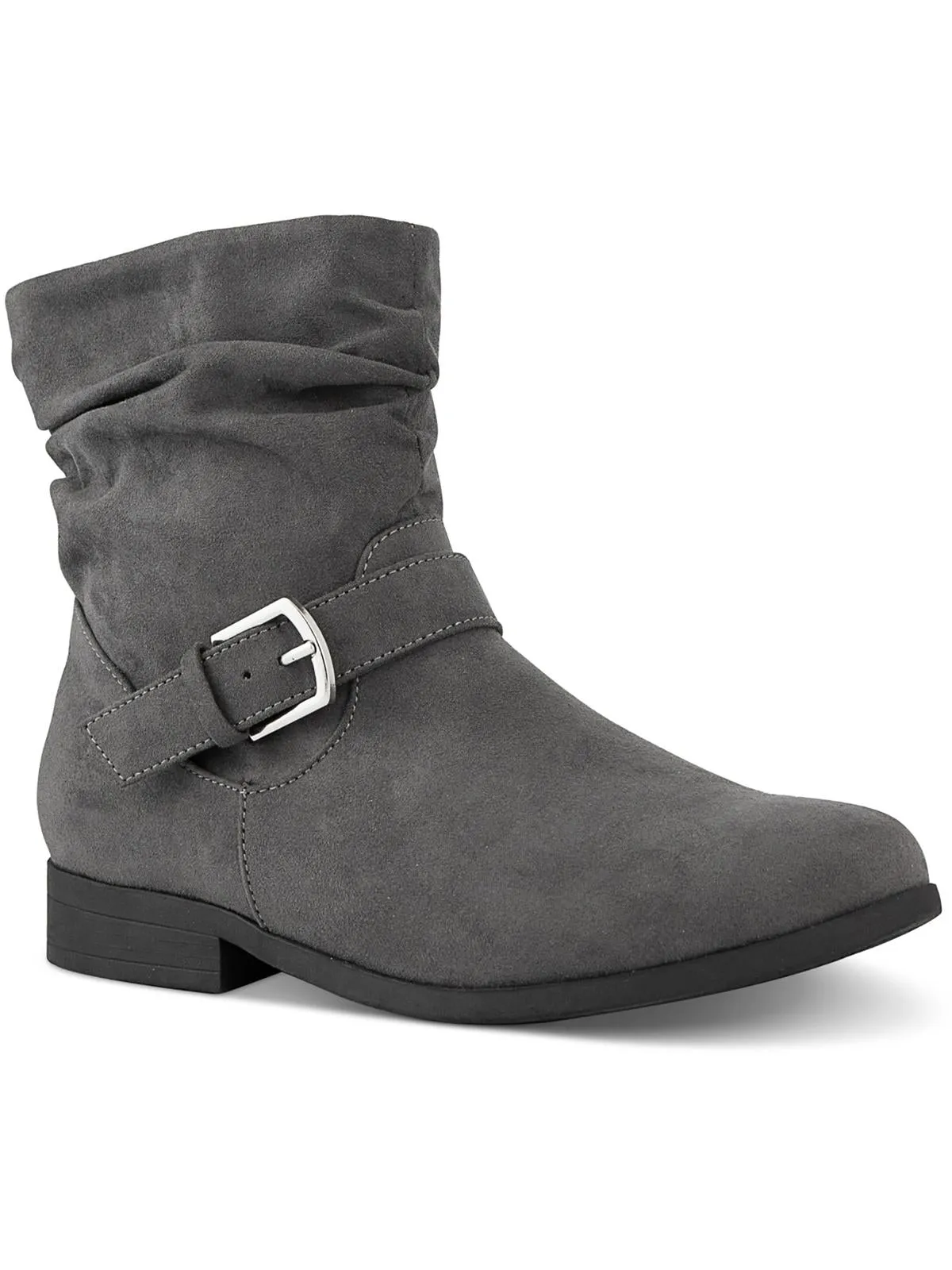 Clarett Womens Side Zipper Ankle Boots
