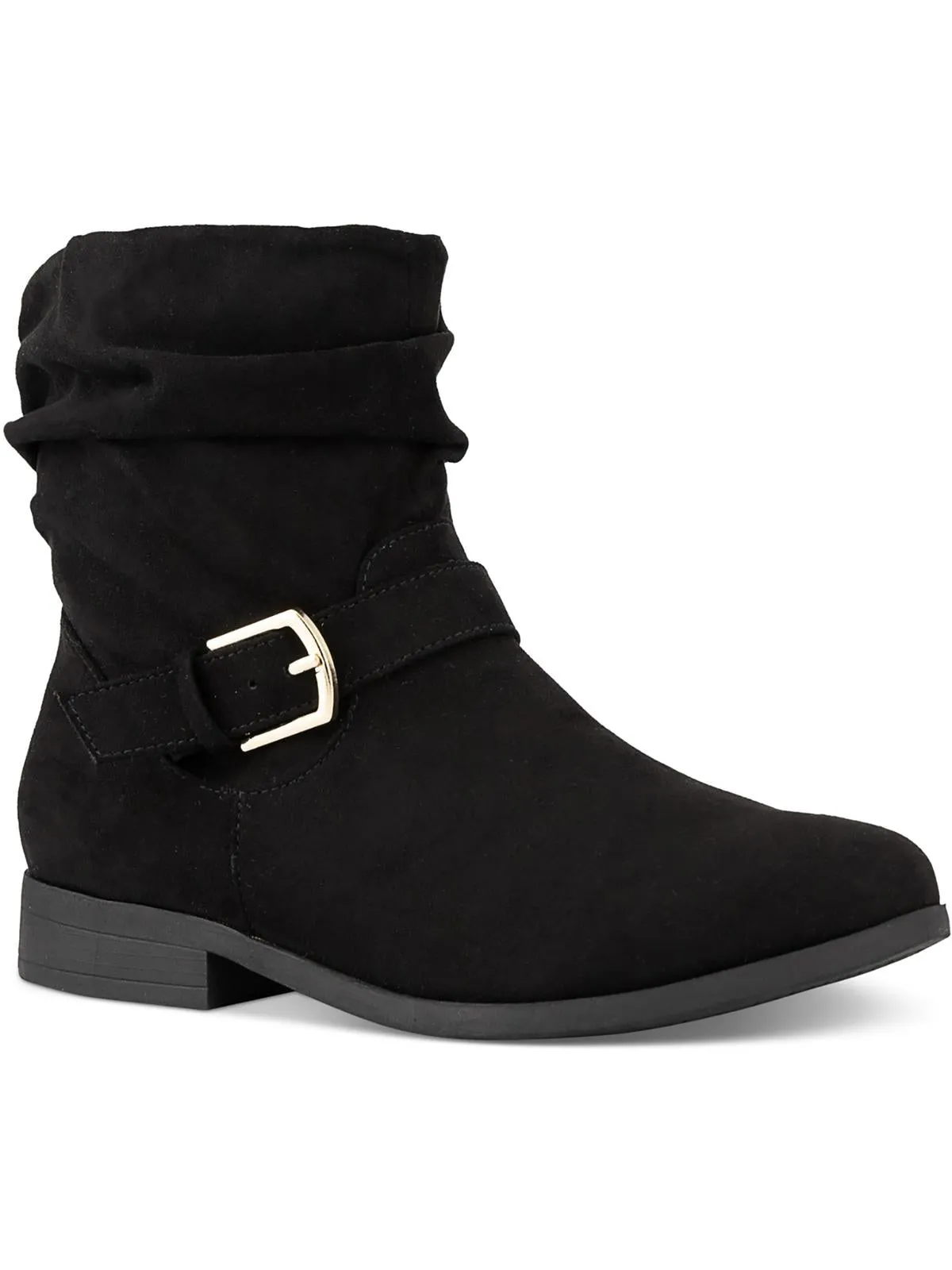 Clarett Womens Side Zipper Ankle Boots