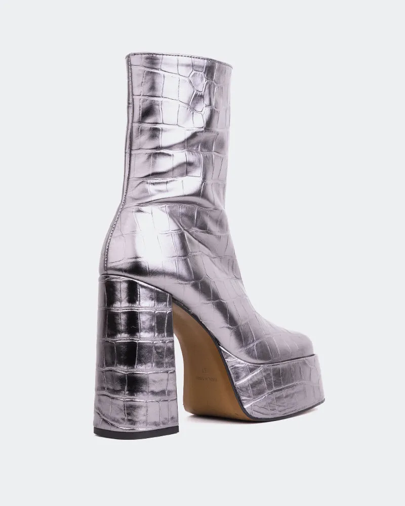 Cloud Pewter Croco