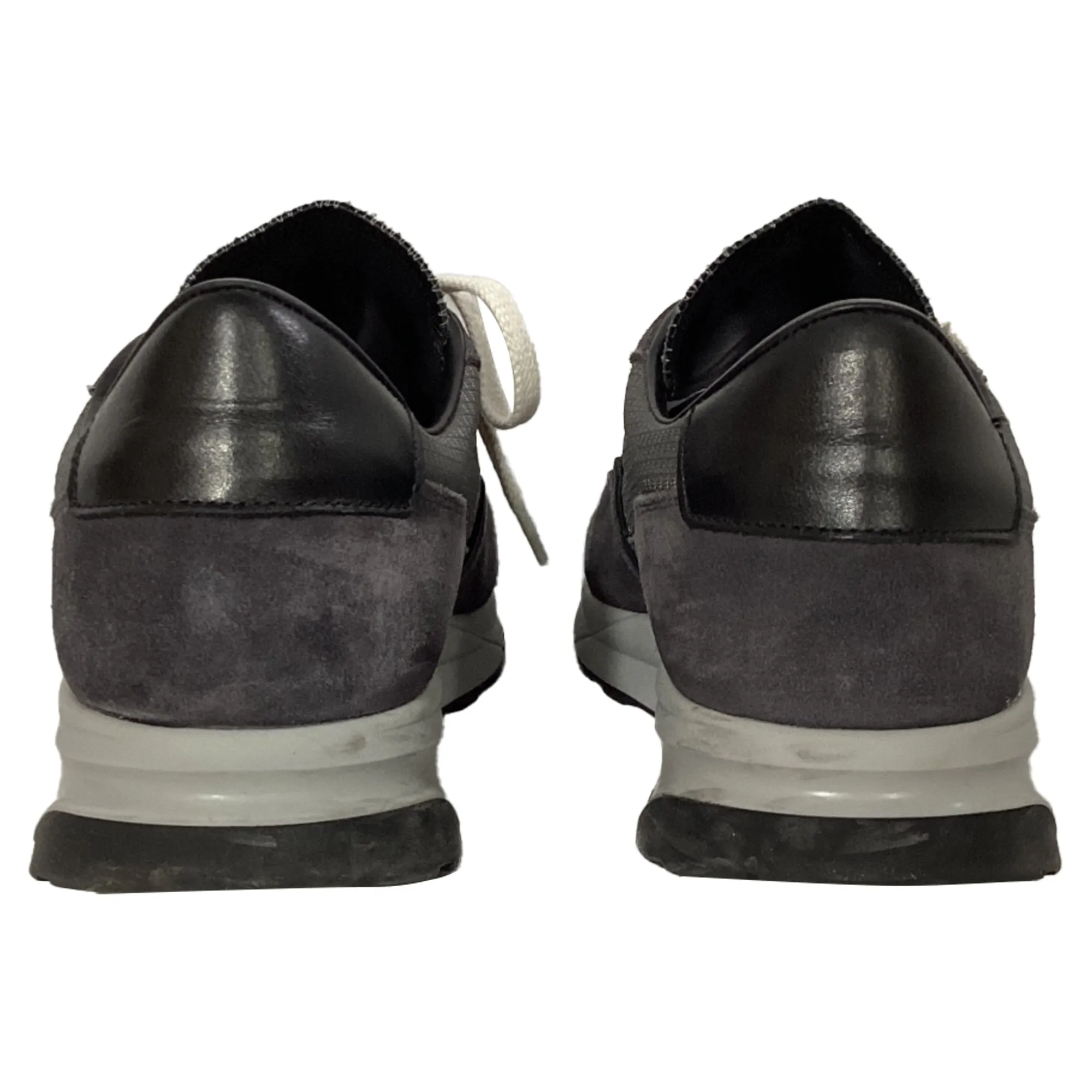 Common Projects Nylon Track Classic Sneakers in Grey Suede