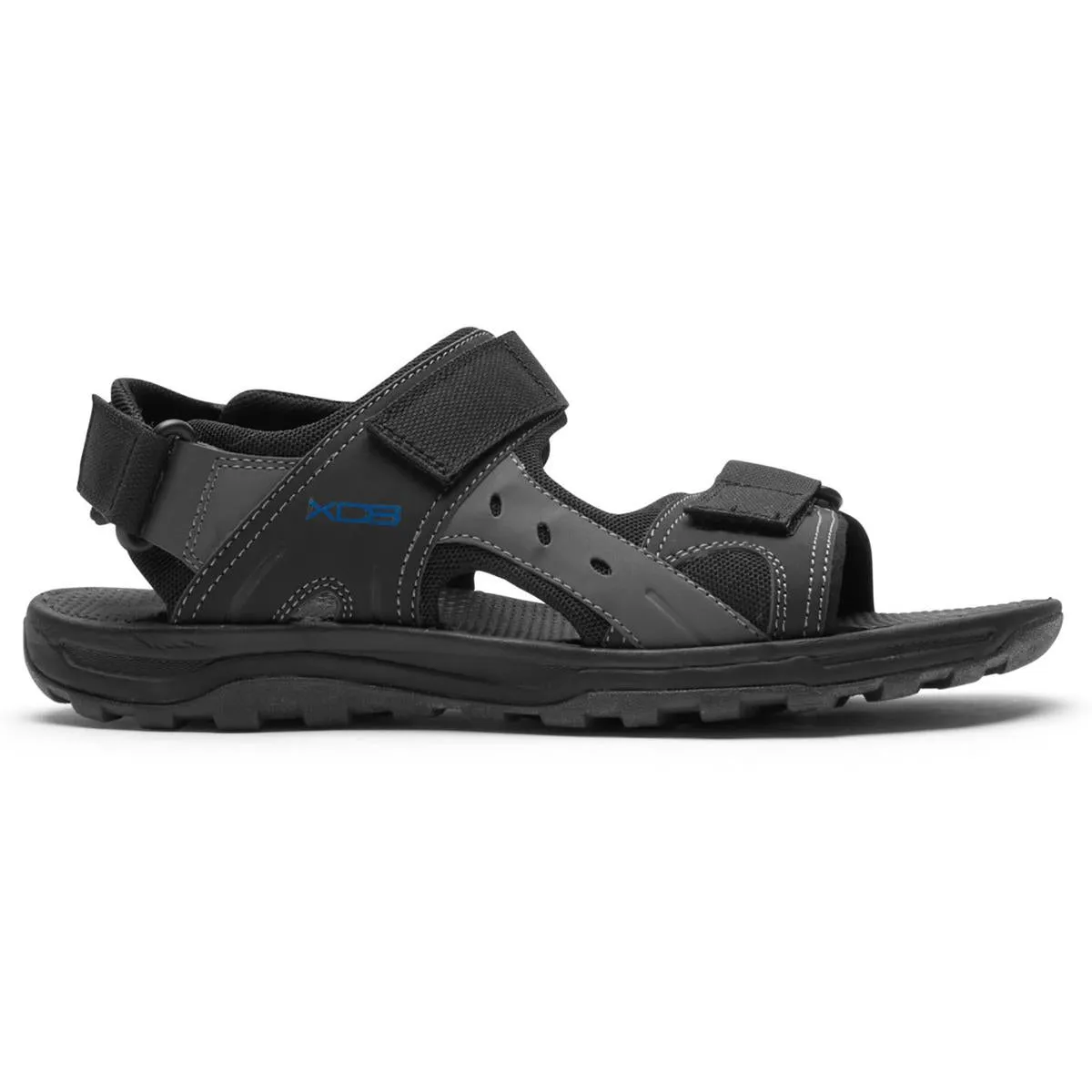 Darwyn Mens Leather Ankle Strap Fisherman Sandals