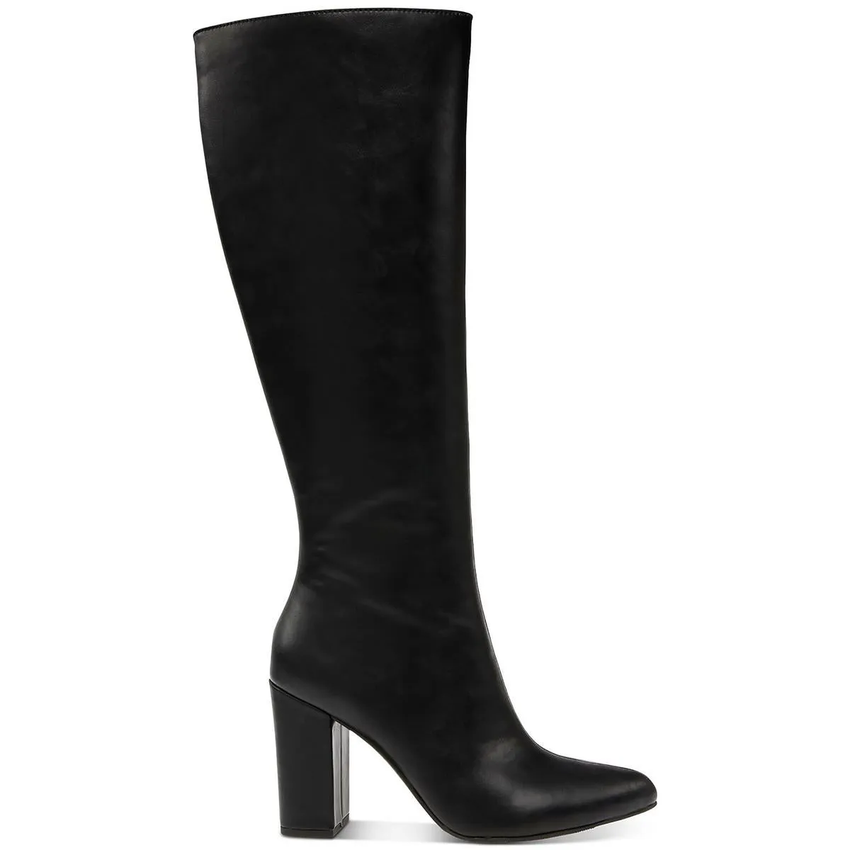 Daytonaa  Womens Pull On Faux Leather Knee-High Boots