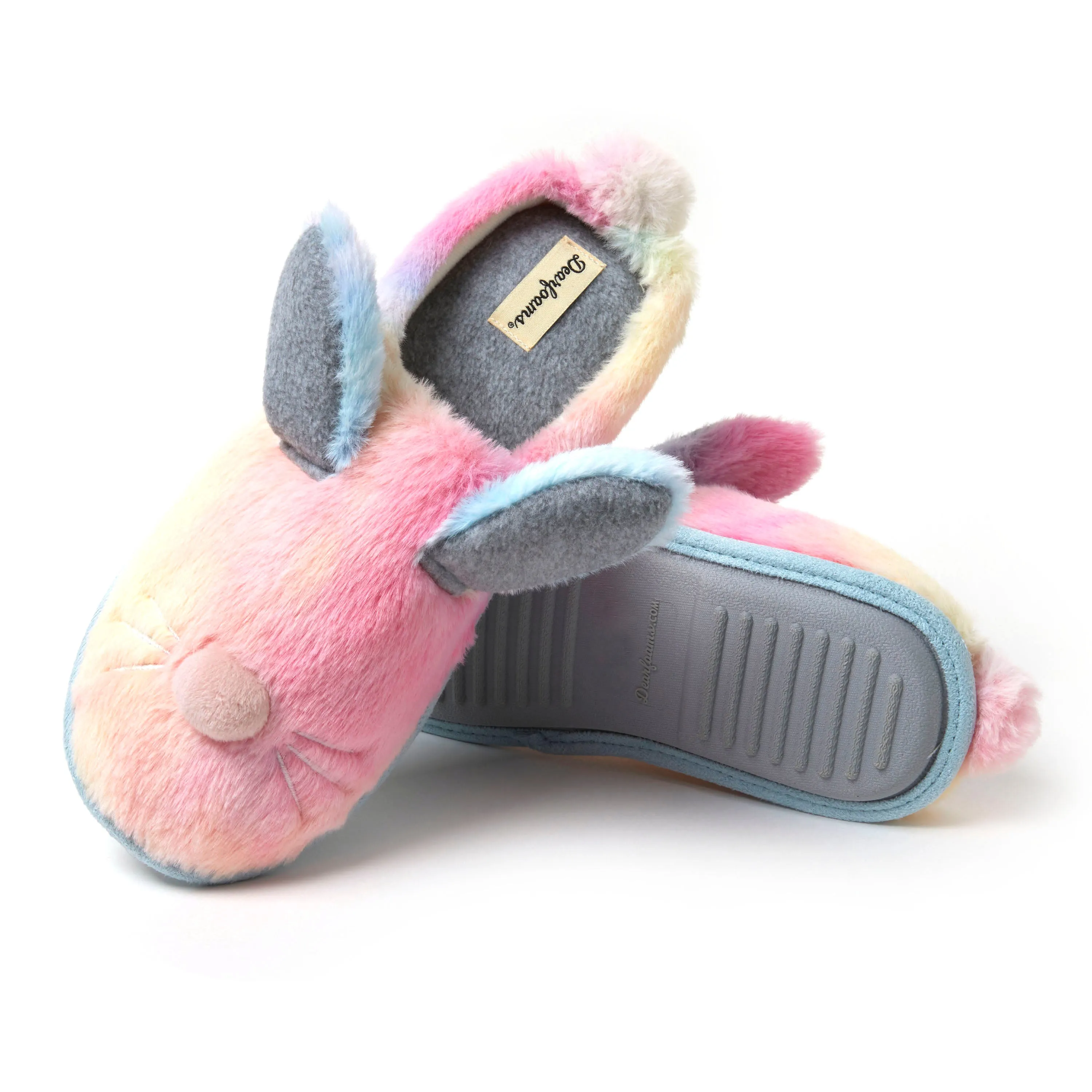Dearfoams Adult Unisex Easter Bunny Clog Slipper