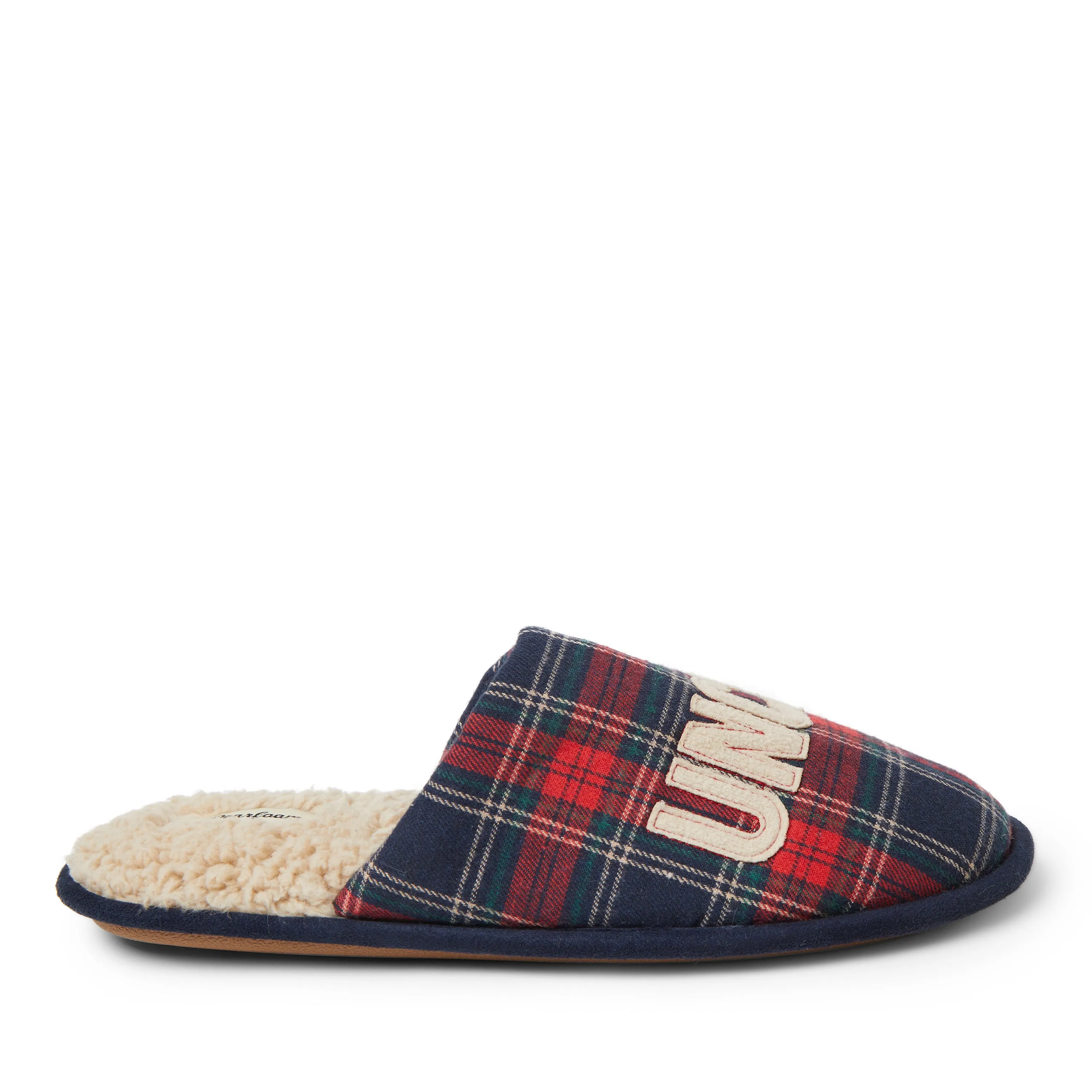 Dearfoams Men's Carson Uncle Bear Scuff Slipper