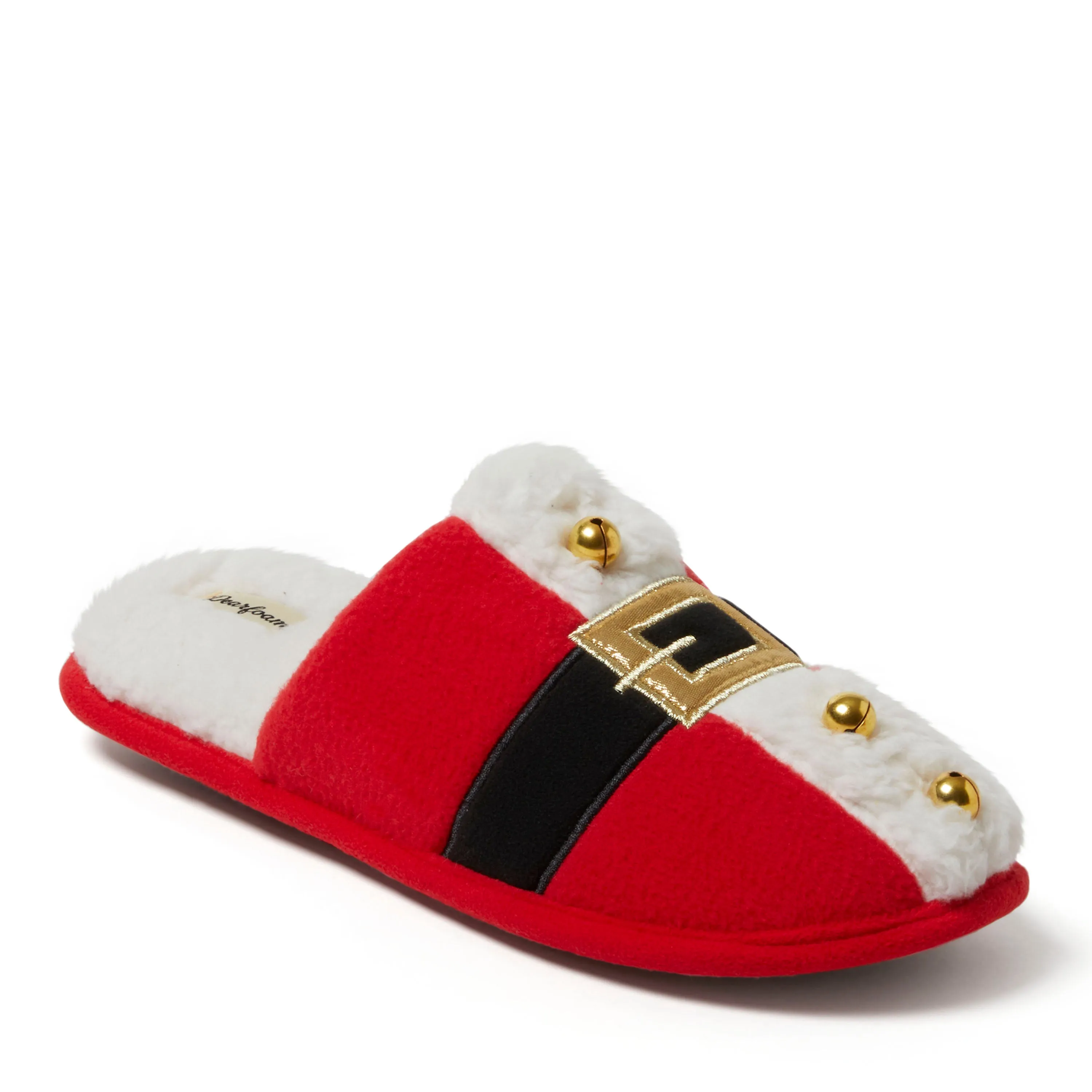 Dearfoams Unisex Novelty Holiday Christmas Scuff Slipper