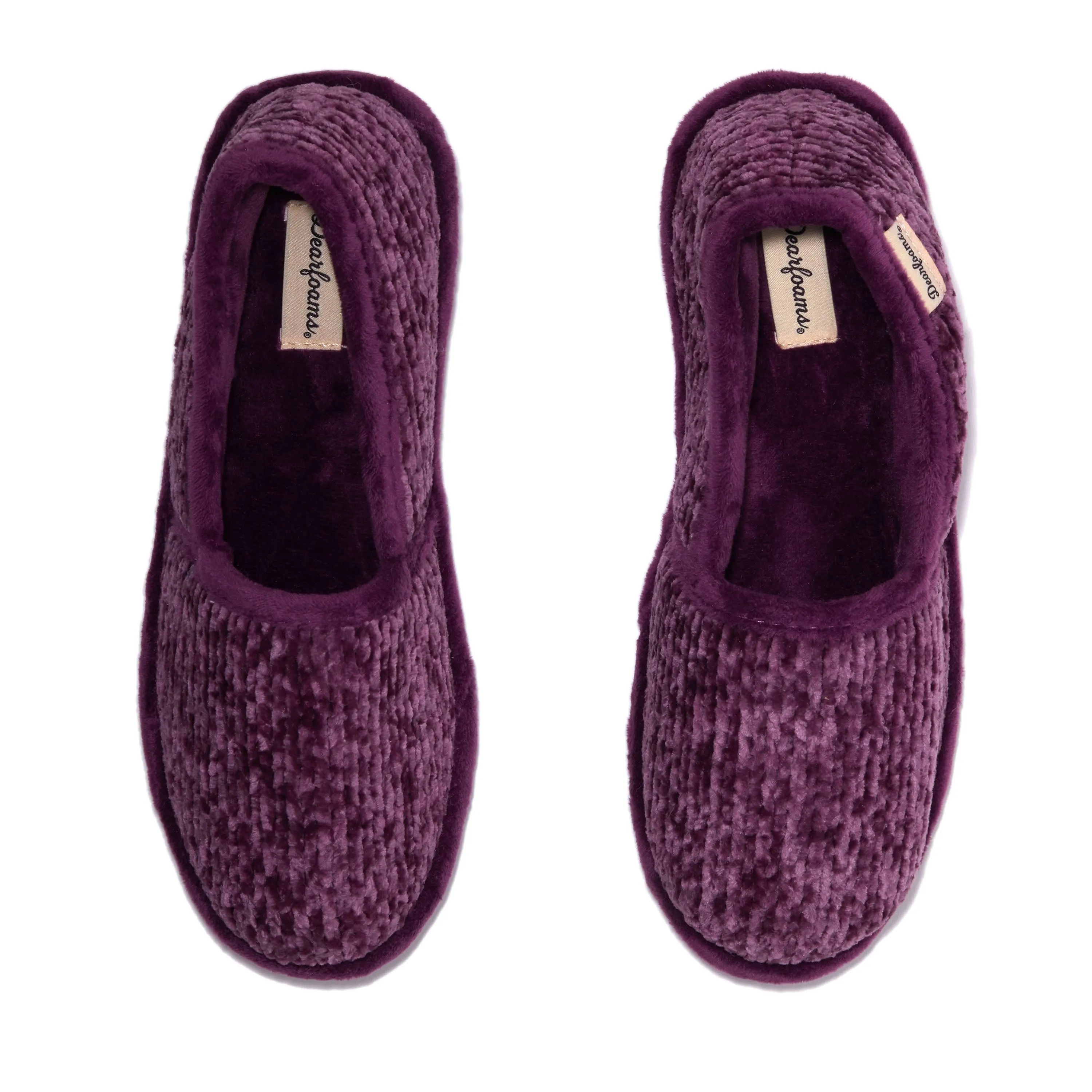 Dearfoams Women's Chenille A-Line Slipper
