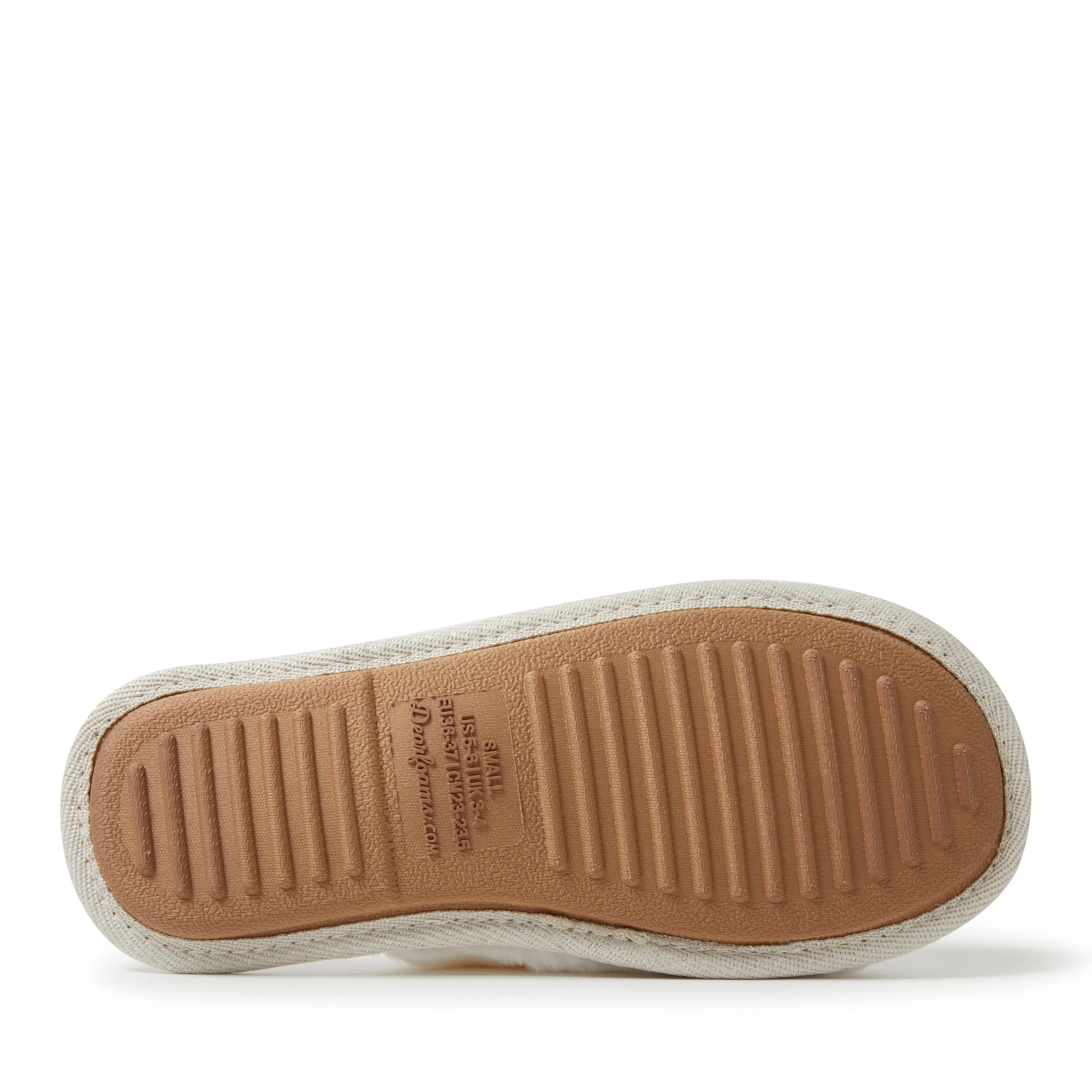 Dearfoams Women's Fluffy Holiday Celebration Gifting Slipper