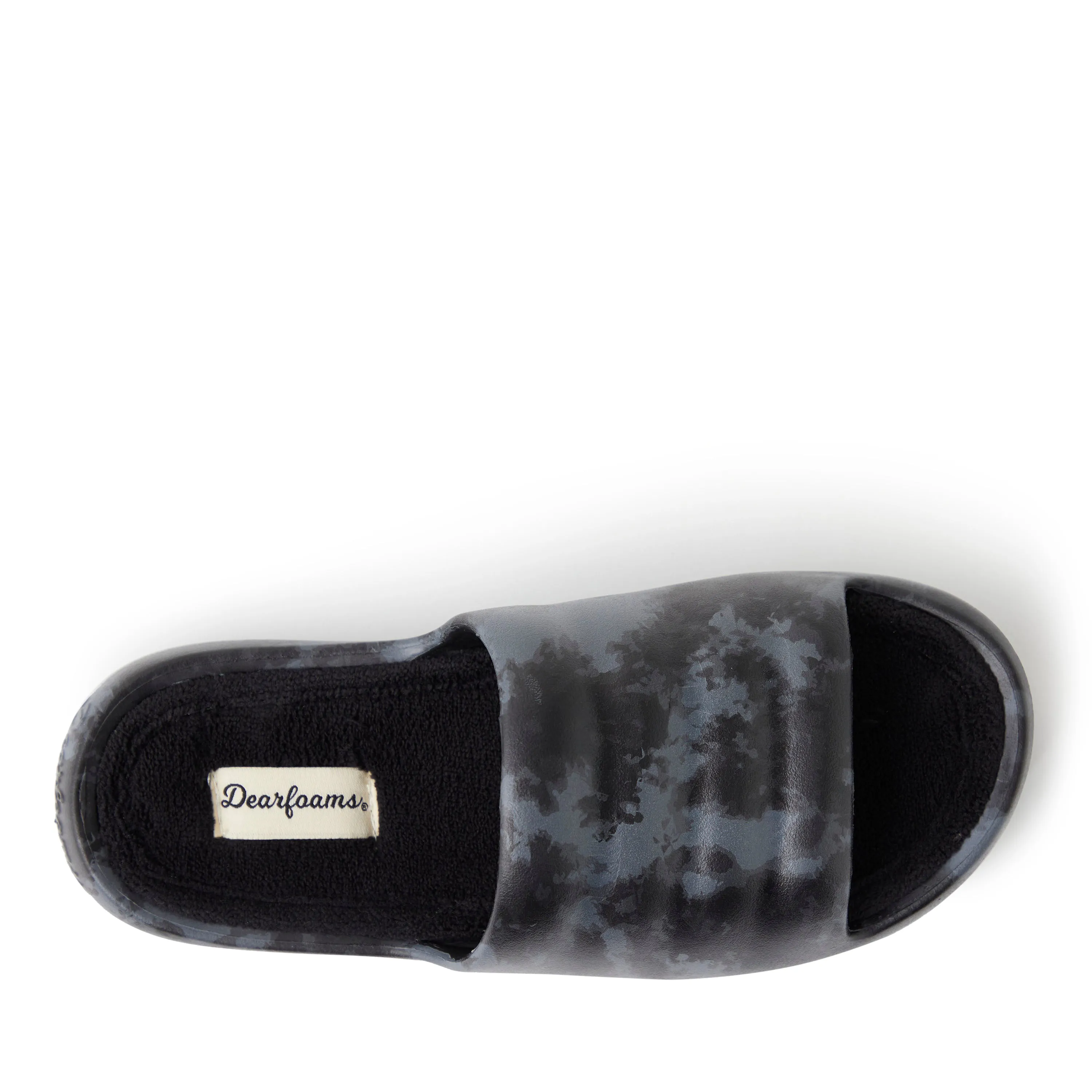 Dearfoams Women's Gemini Wave EVA Slide Slipper