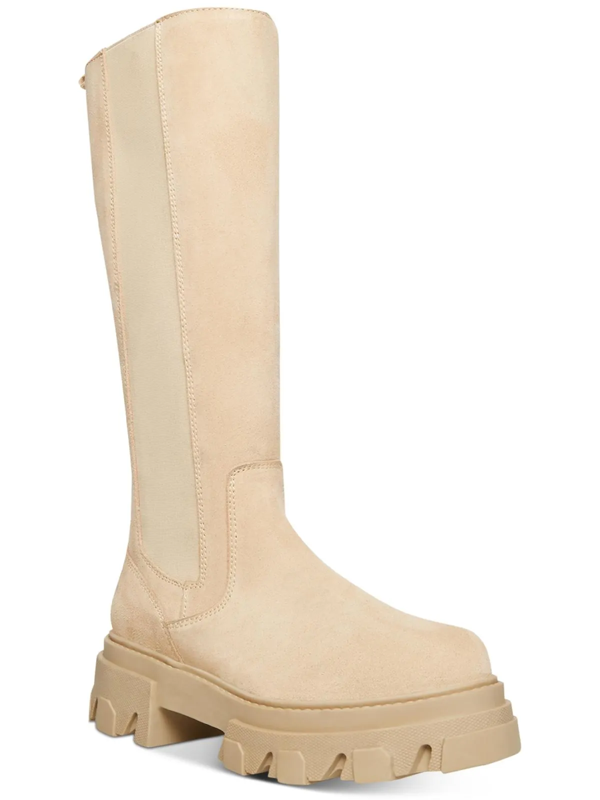 Esma Womens Lugged Sole Tall Knee-High Boots