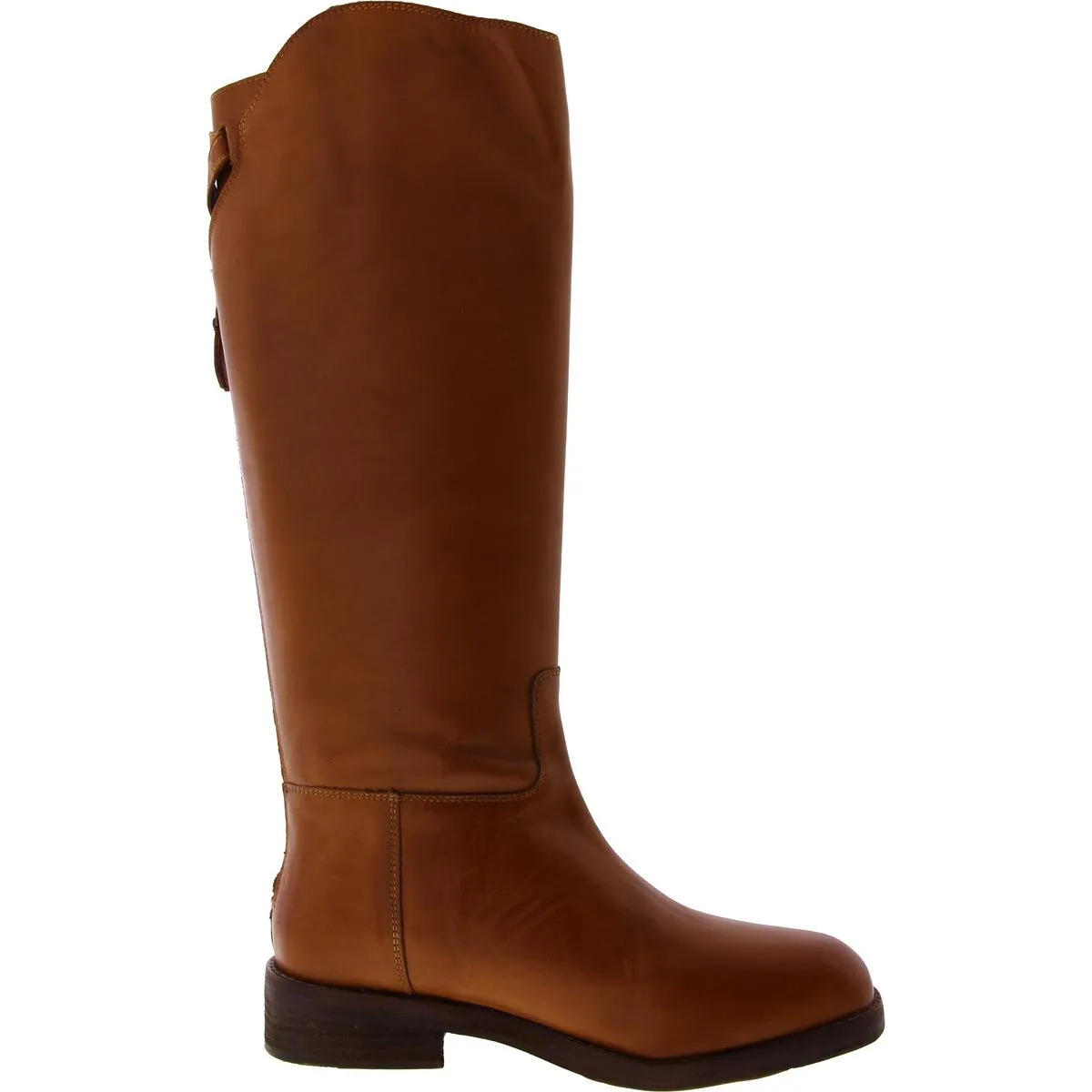 Everly Womens Leather Riding Knee-High Boots
