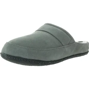 Falcon Ridge II Scuff Mens Faux Fur Lined Suede Slide Slippers