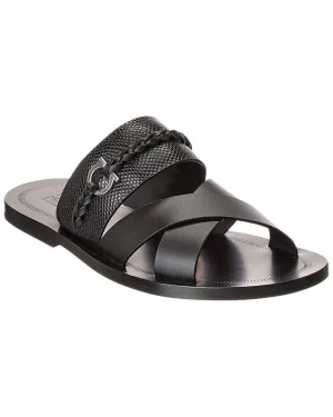 Ferragamo Giotto Leather Sandal