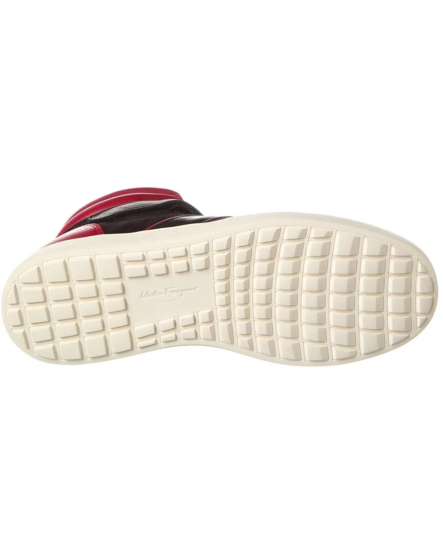 Ferragamo Noe Leather Sneaker